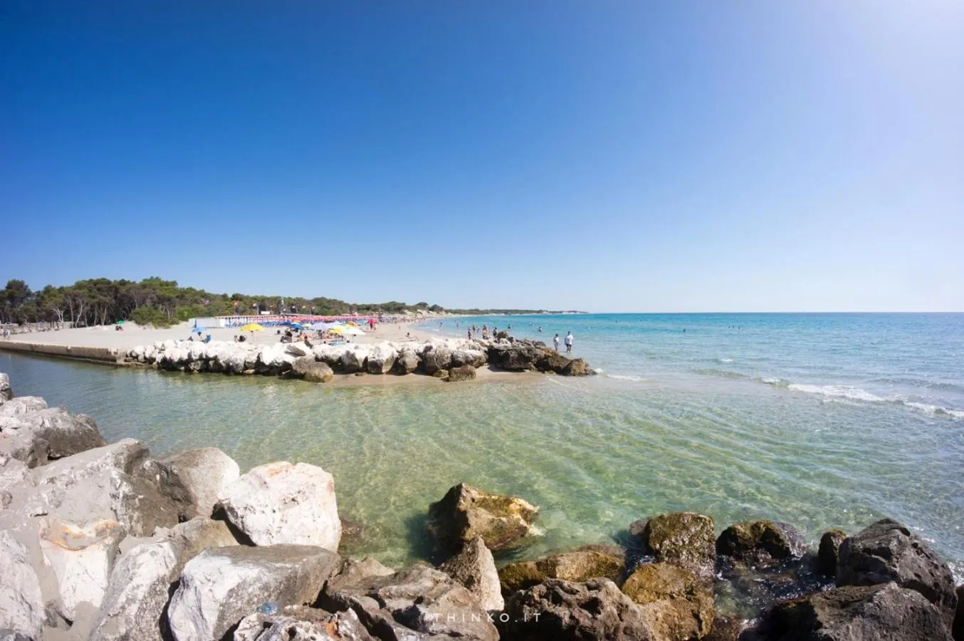 Beach in Hotel Universo