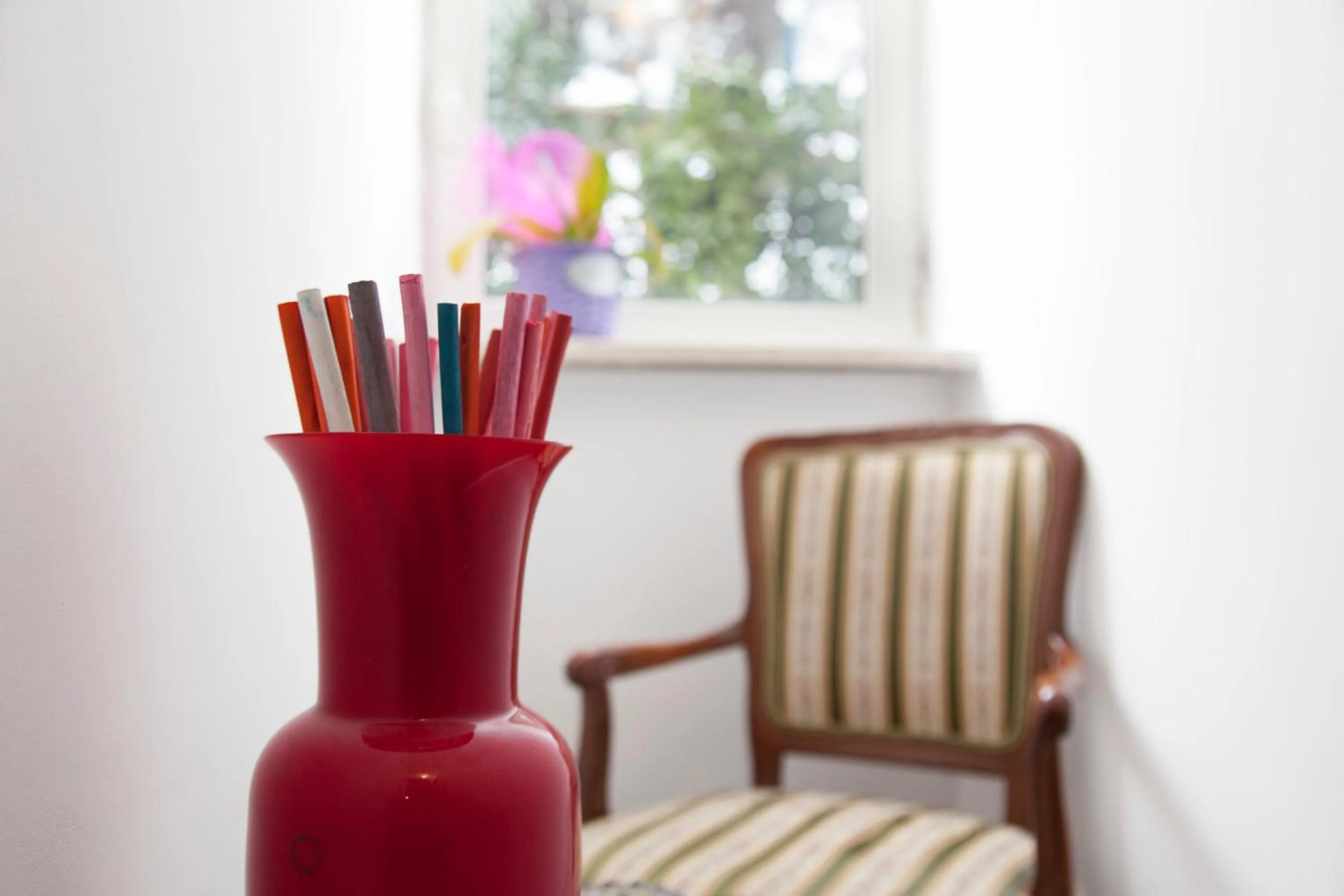 Garden view in In villa