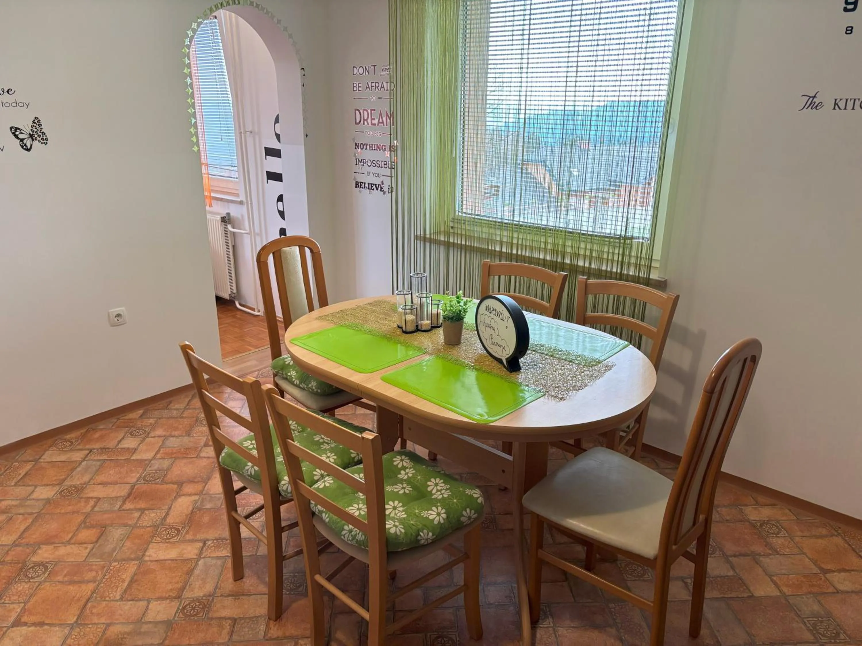 Dining area in Apartment Panorama