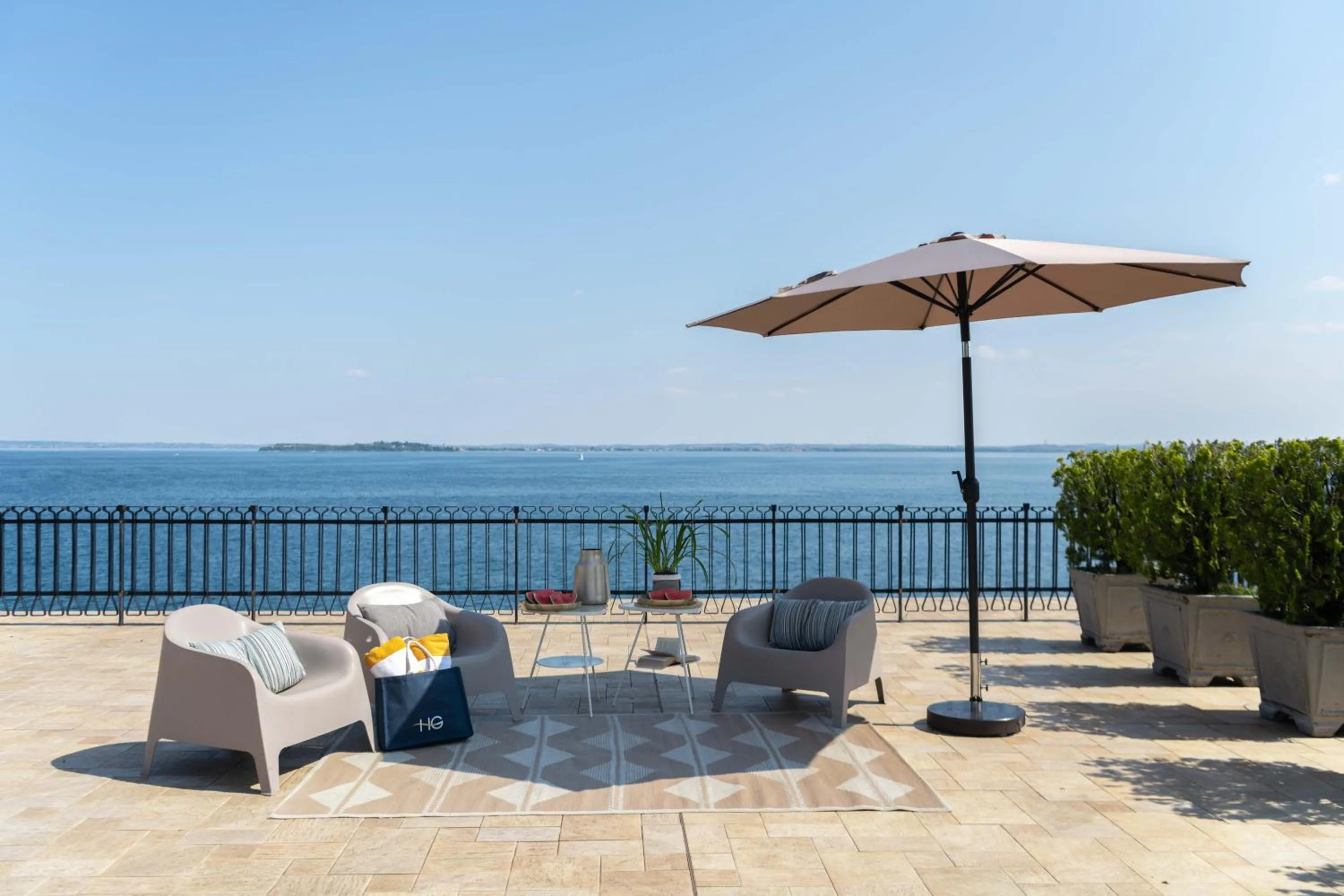 View (from property/room) in Holiday Garda Villa Dolcelago Lake Front