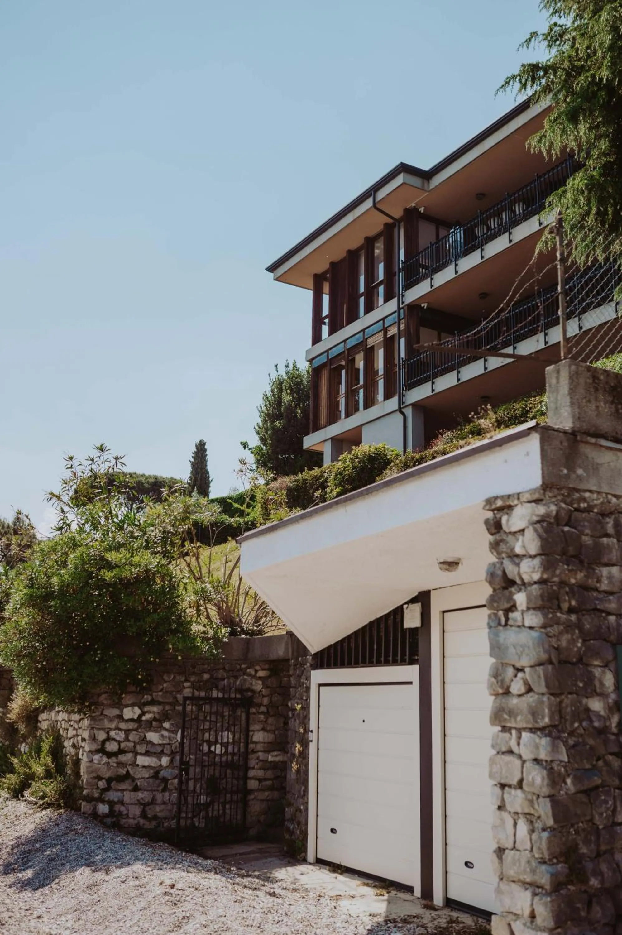 Property building in Holiday Garda Villa Dolcelago Lake Front