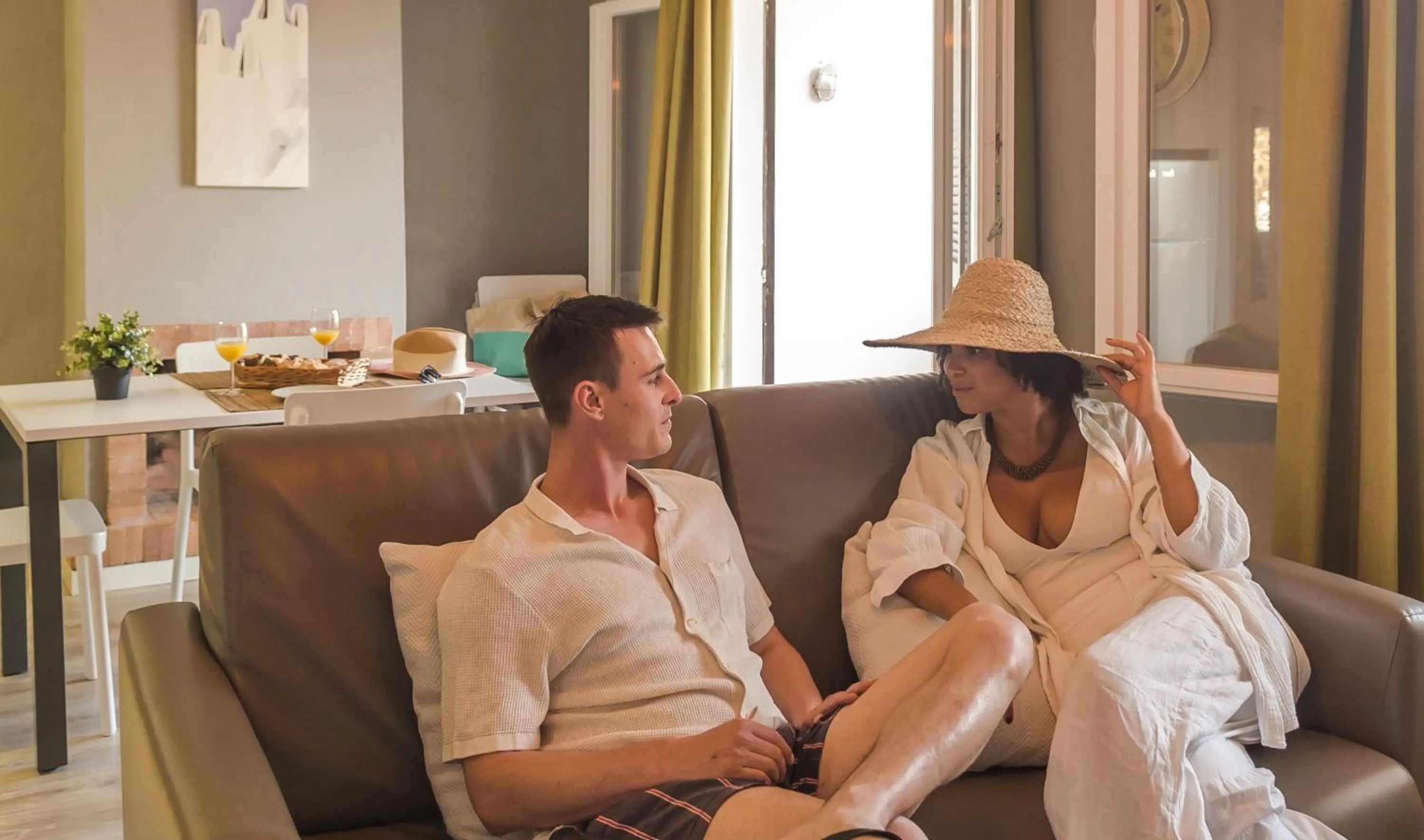 People in Aparthotel Nelva Resort