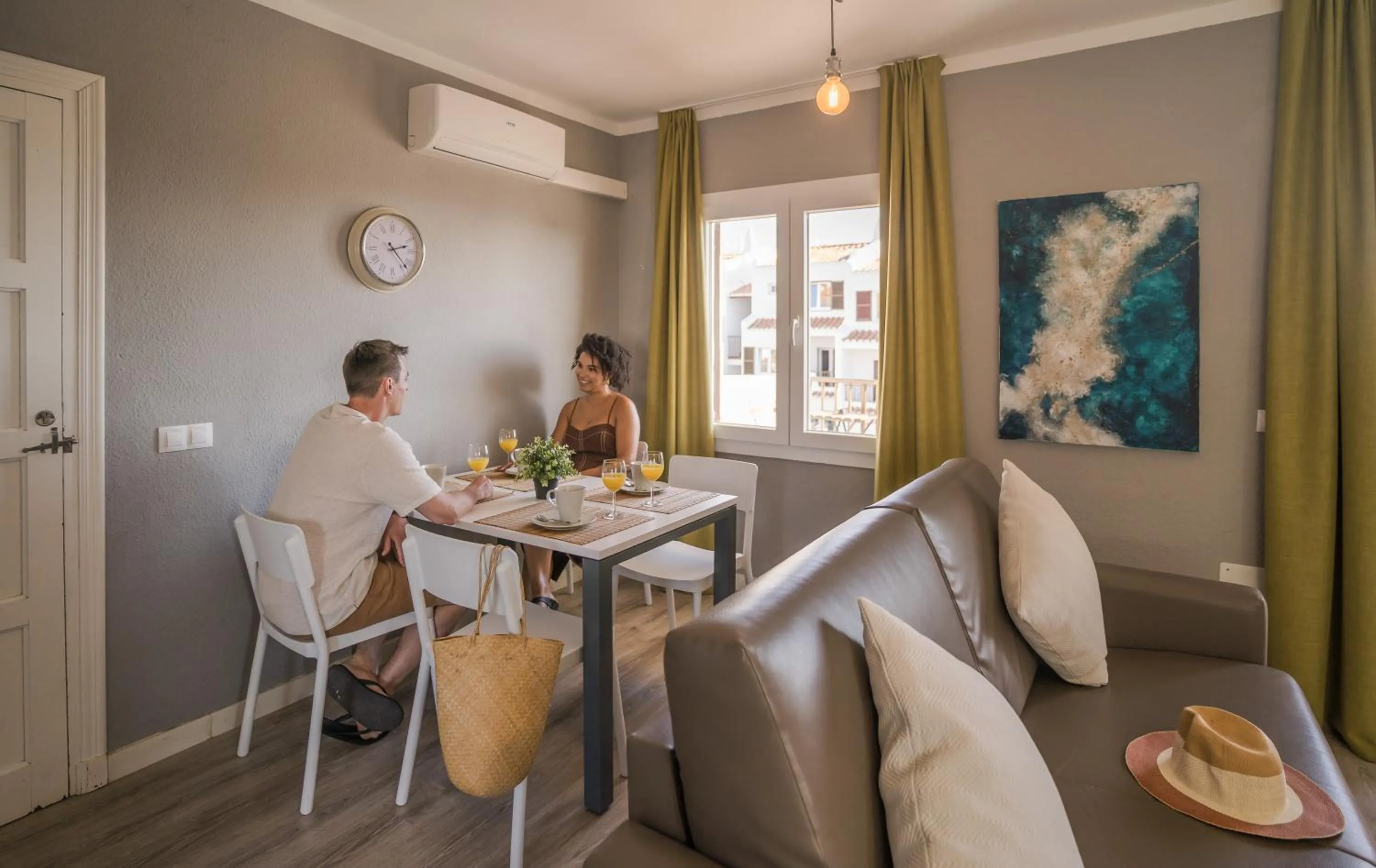 Living room in Aparthotel Nelva Resort