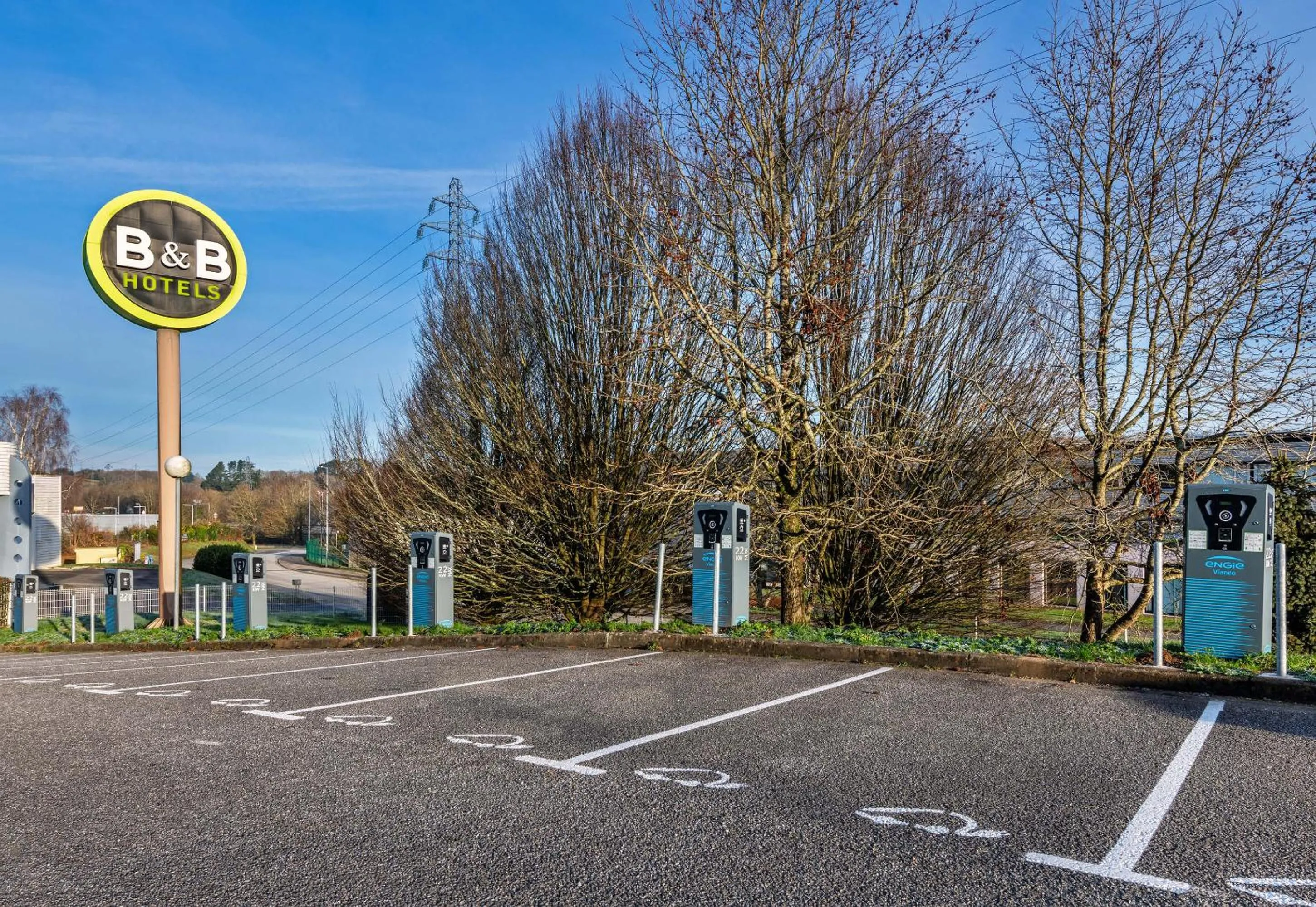 Parking in B&B HOTEL Quimper Nord Douarnenez