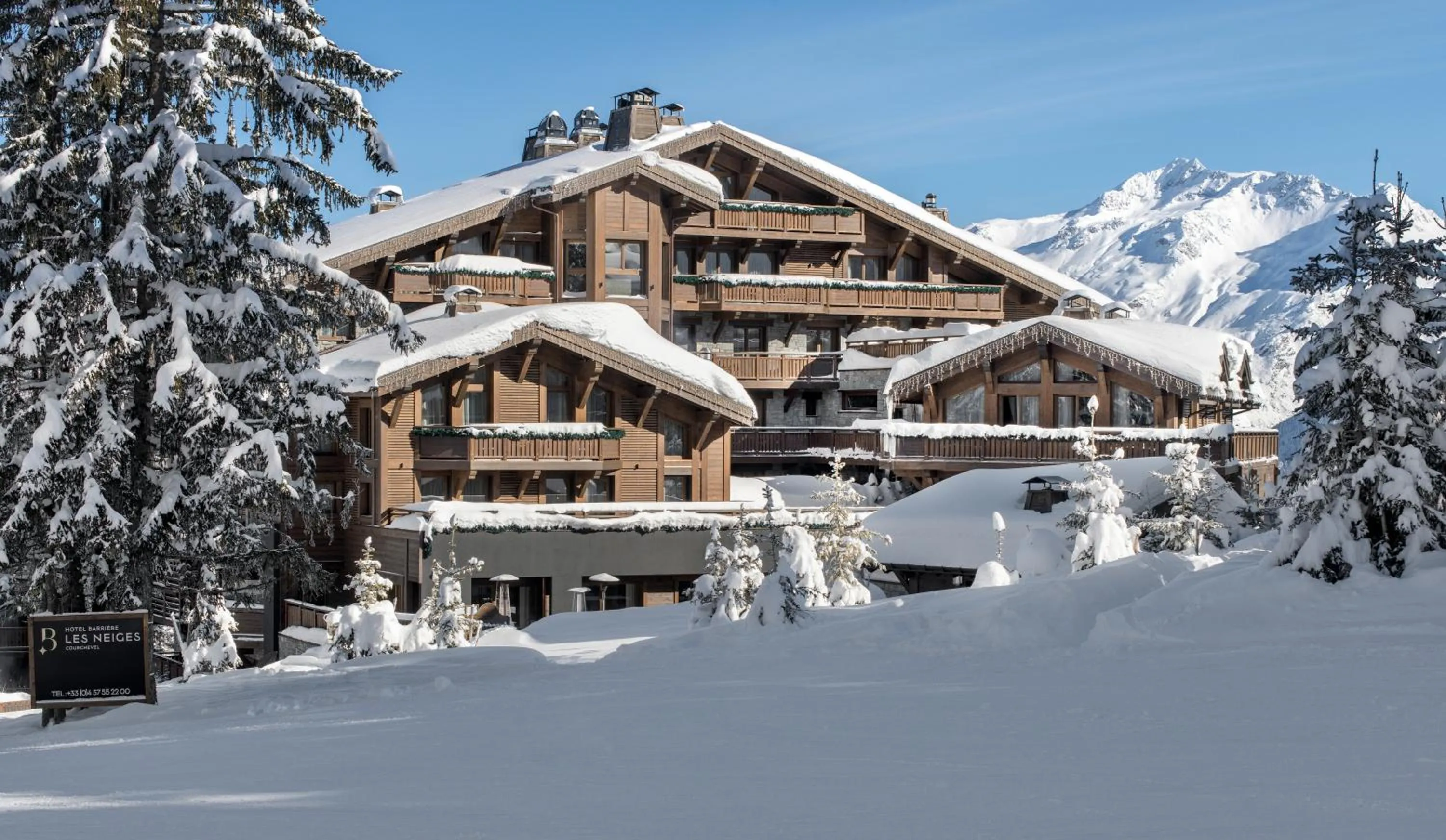 Property building in Hôtel Barrière Les Neiges Courchevel