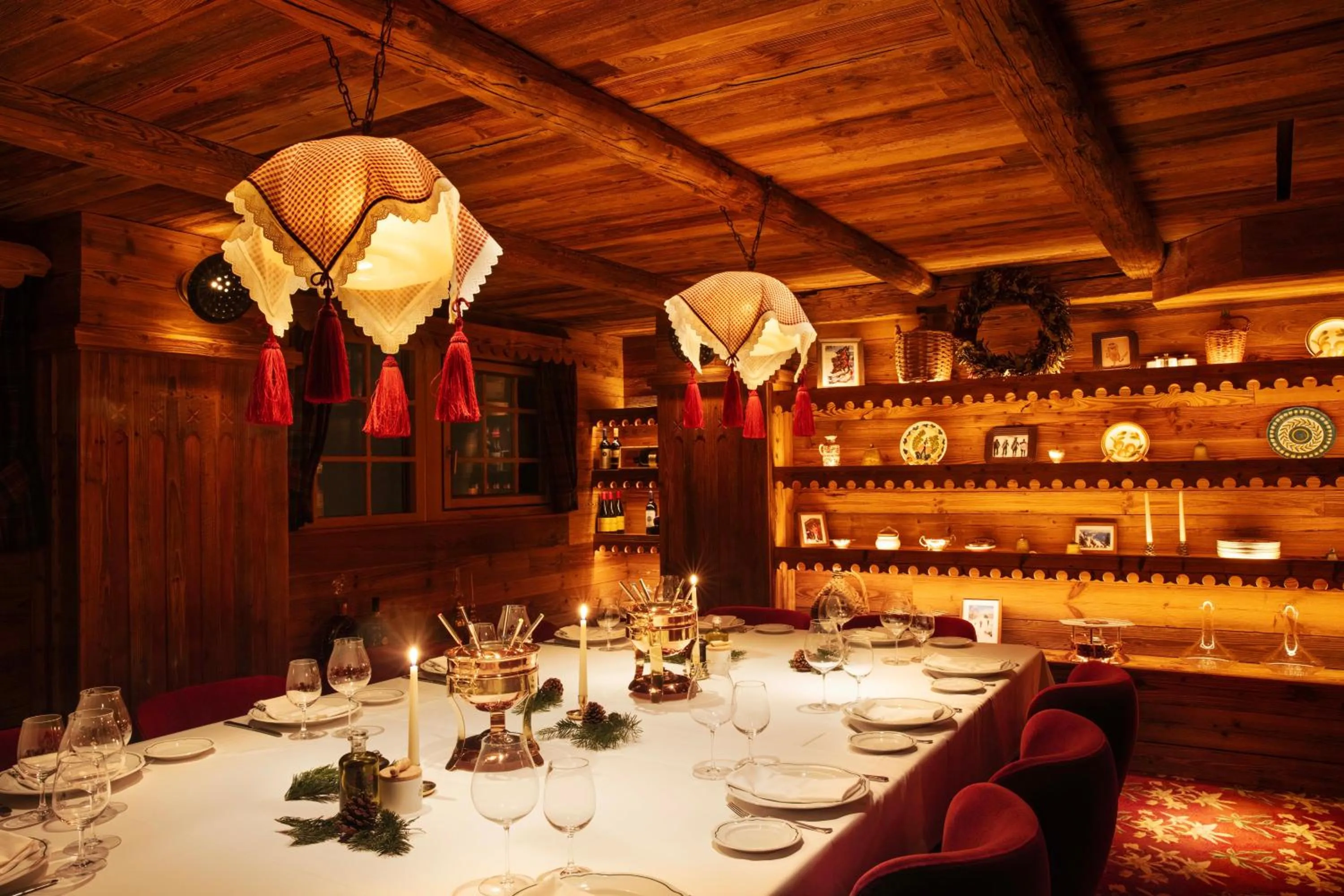 Restaurant/places to eat in Hôtel Barrière Les Neiges Courchevel