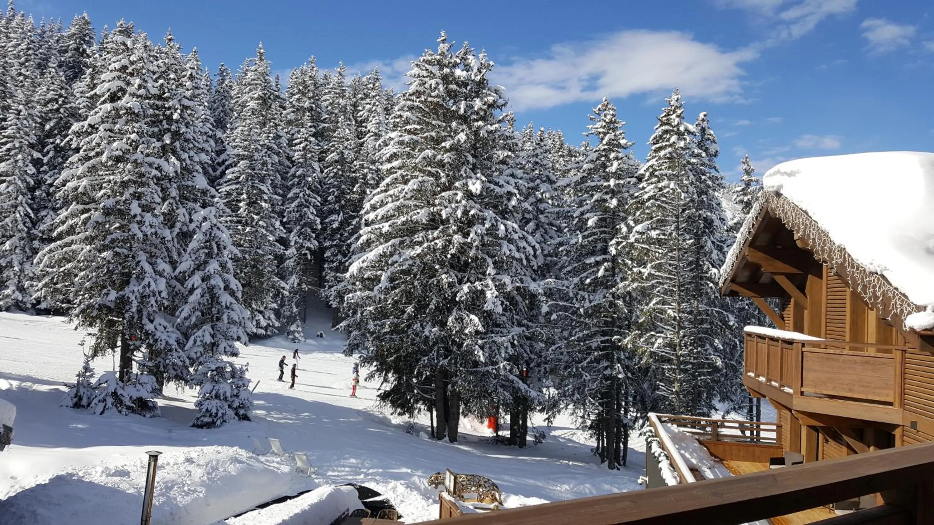 Mountain view in Hôtel Barrière Les Neiges Courchevel