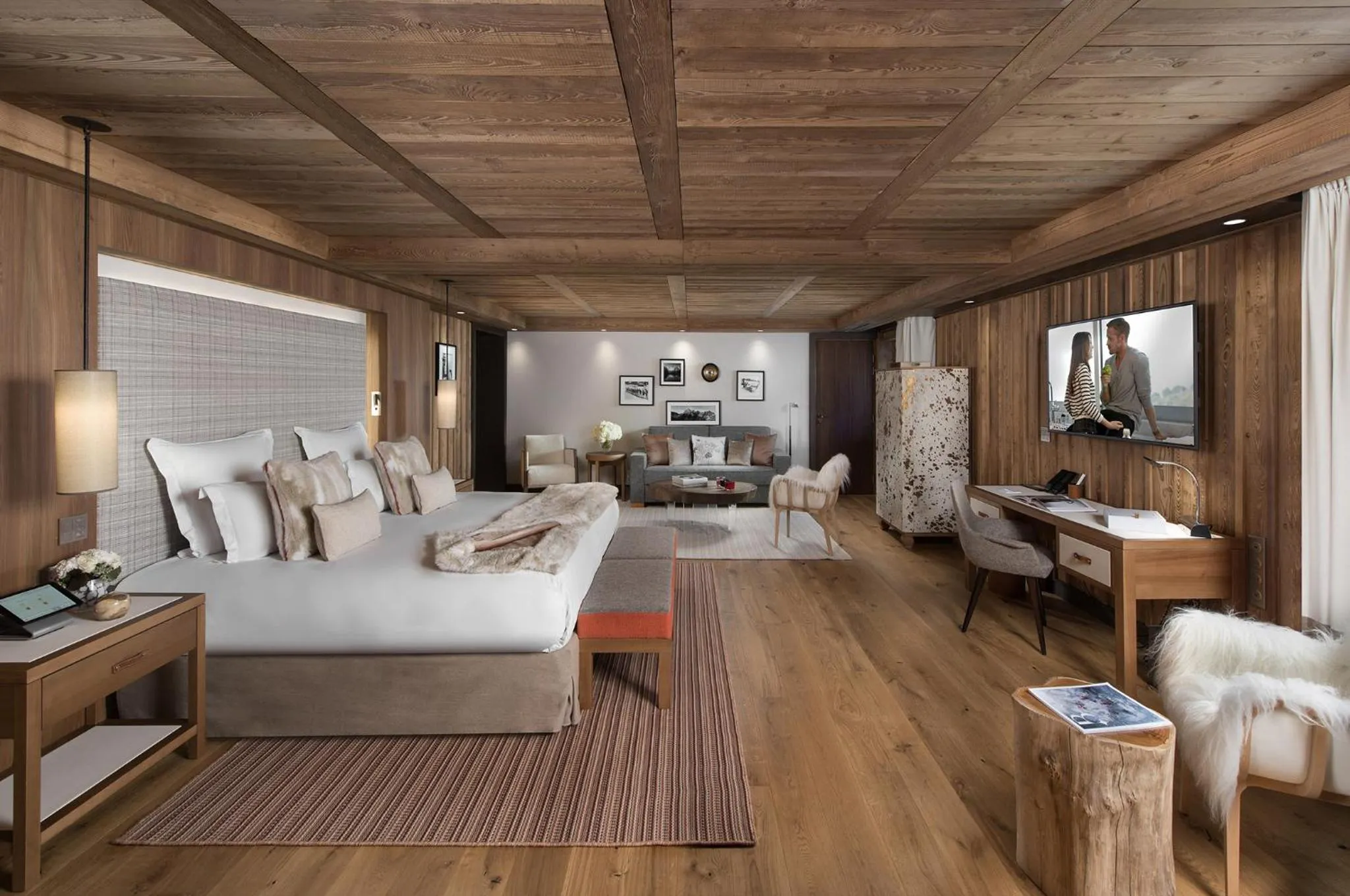 Photo of the whole room in Hôtel Barrière Les Neiges Courchevel