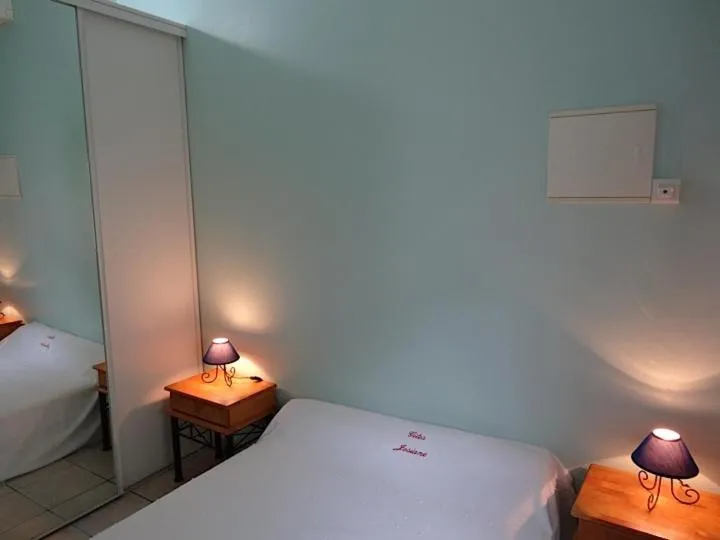 Bed in Les Gites Josiane