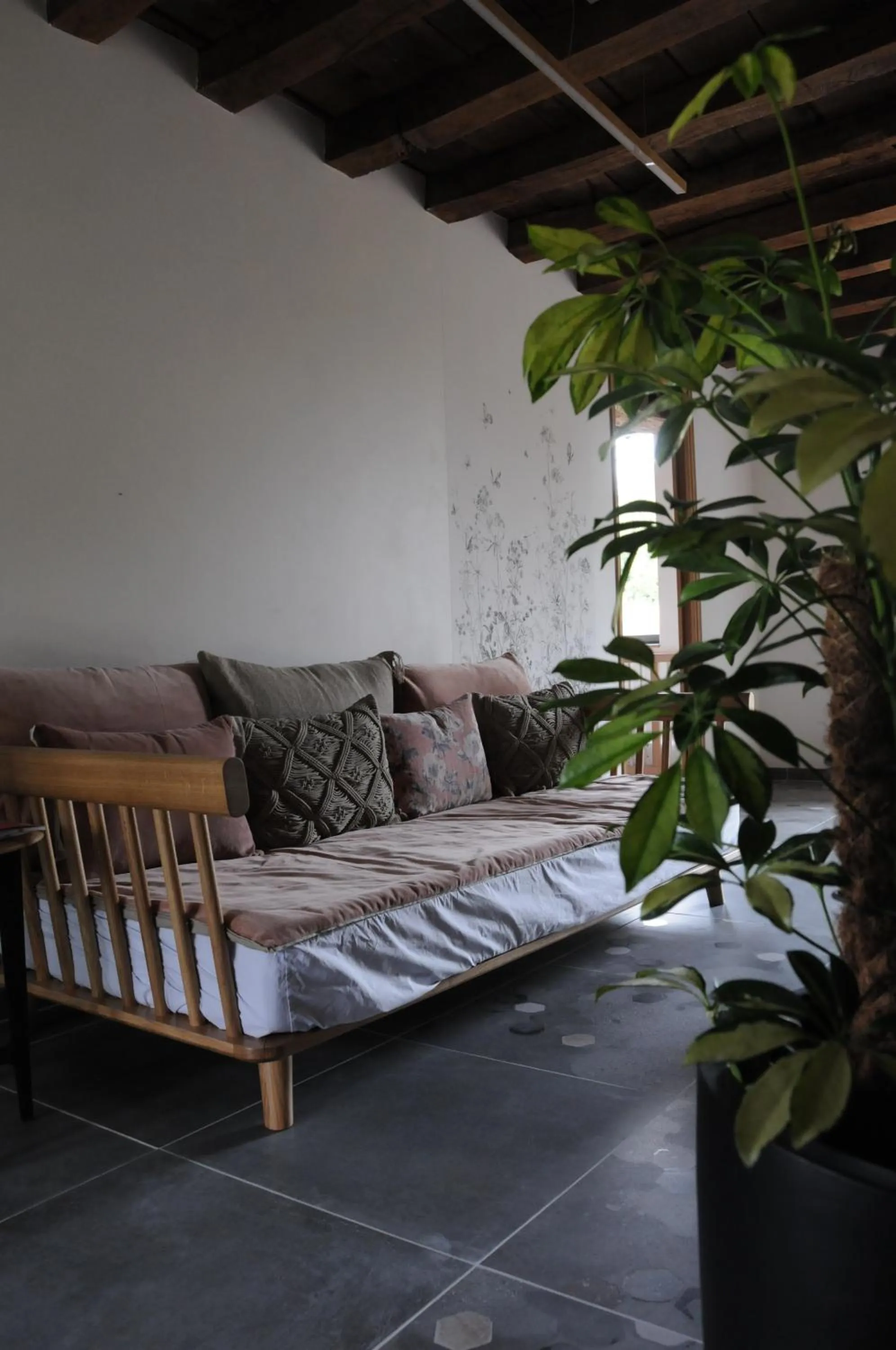 Lounge or bar, Bed in Le champ Bagnolet