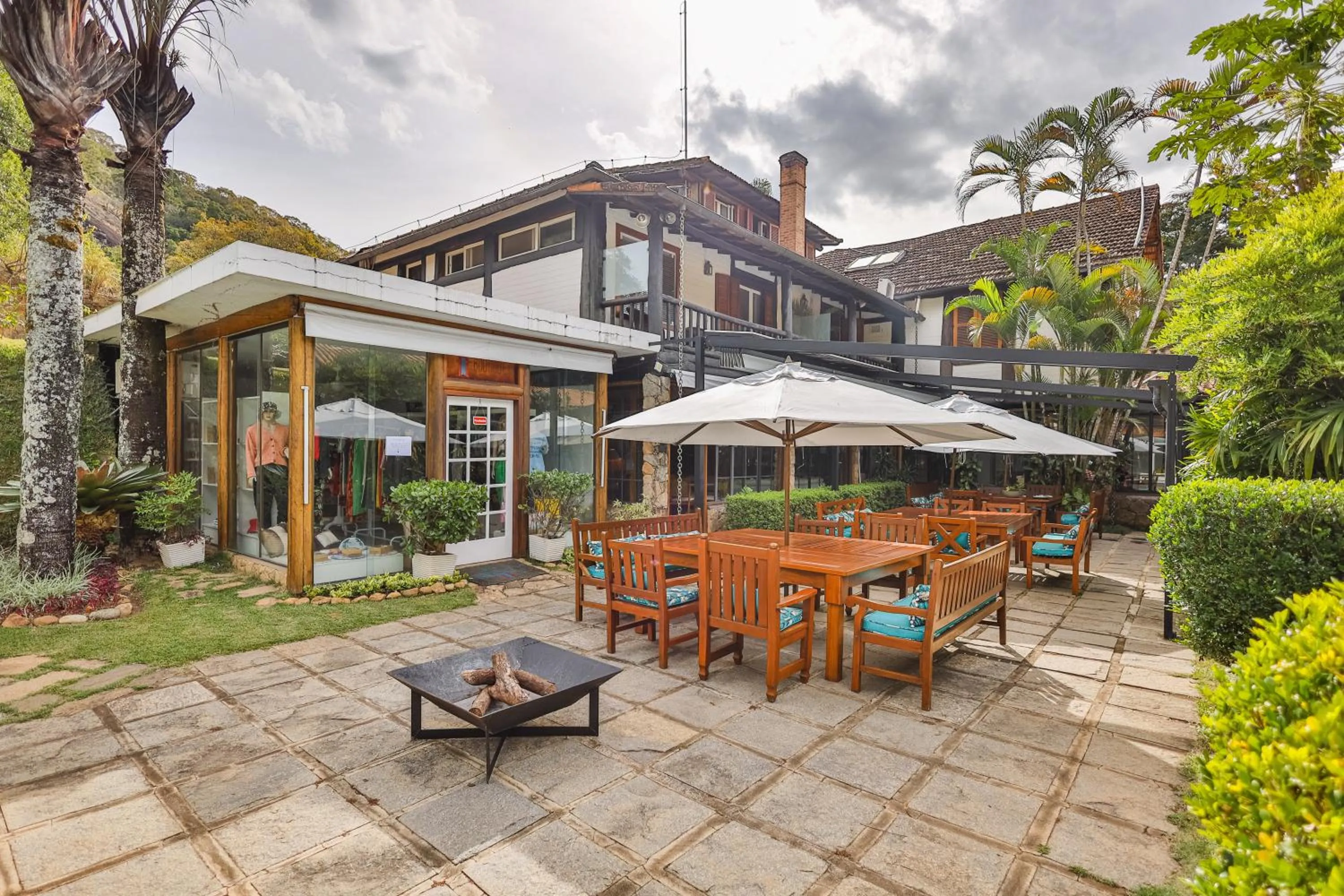 Balcony/Terrace in Spa Posse do Corpo