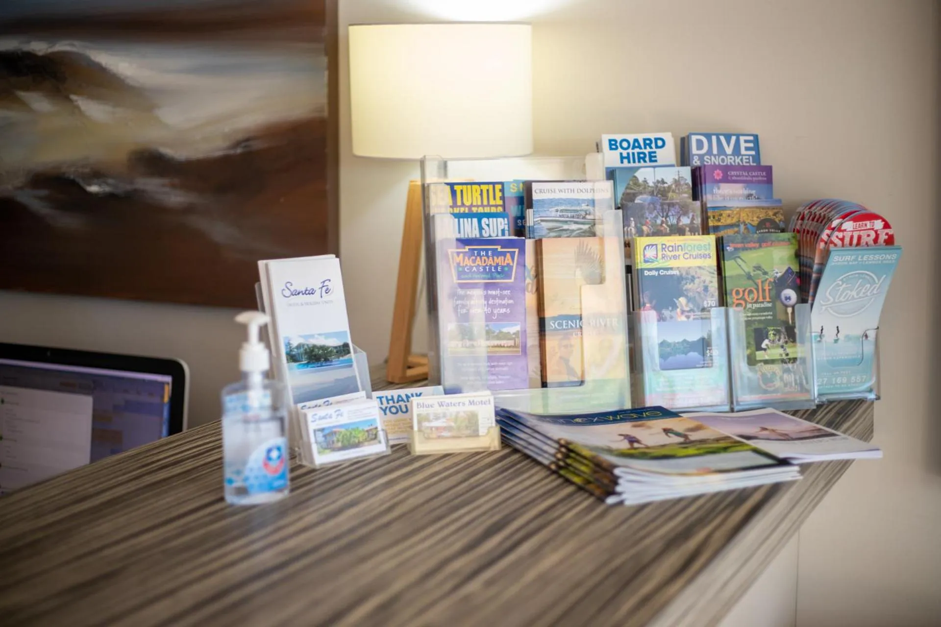 Lobby or reception in Santa Fe Motel and Holiday Units