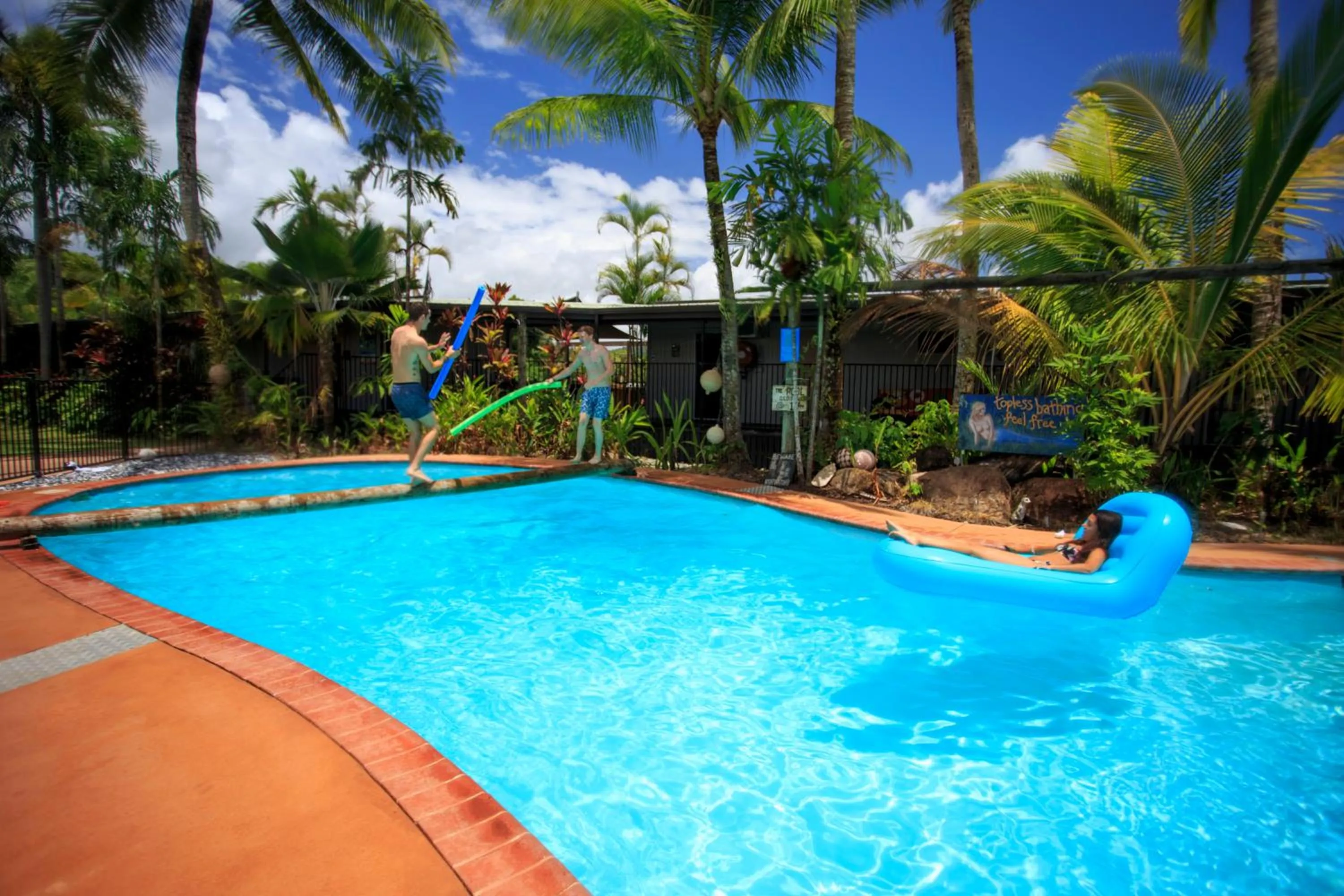 Garden in Scotty's Mission Beach