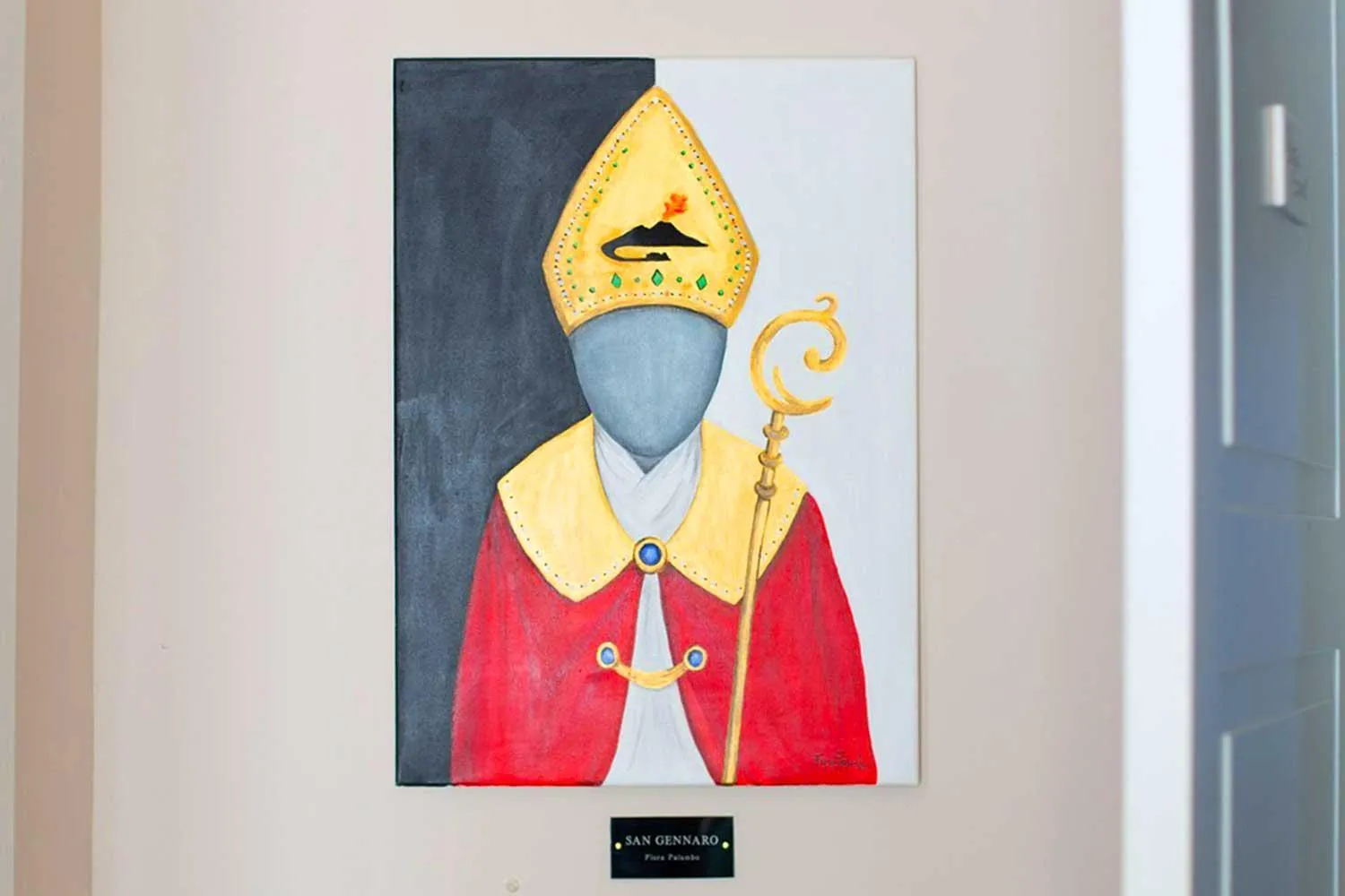 Decorative detail in That's Napoli