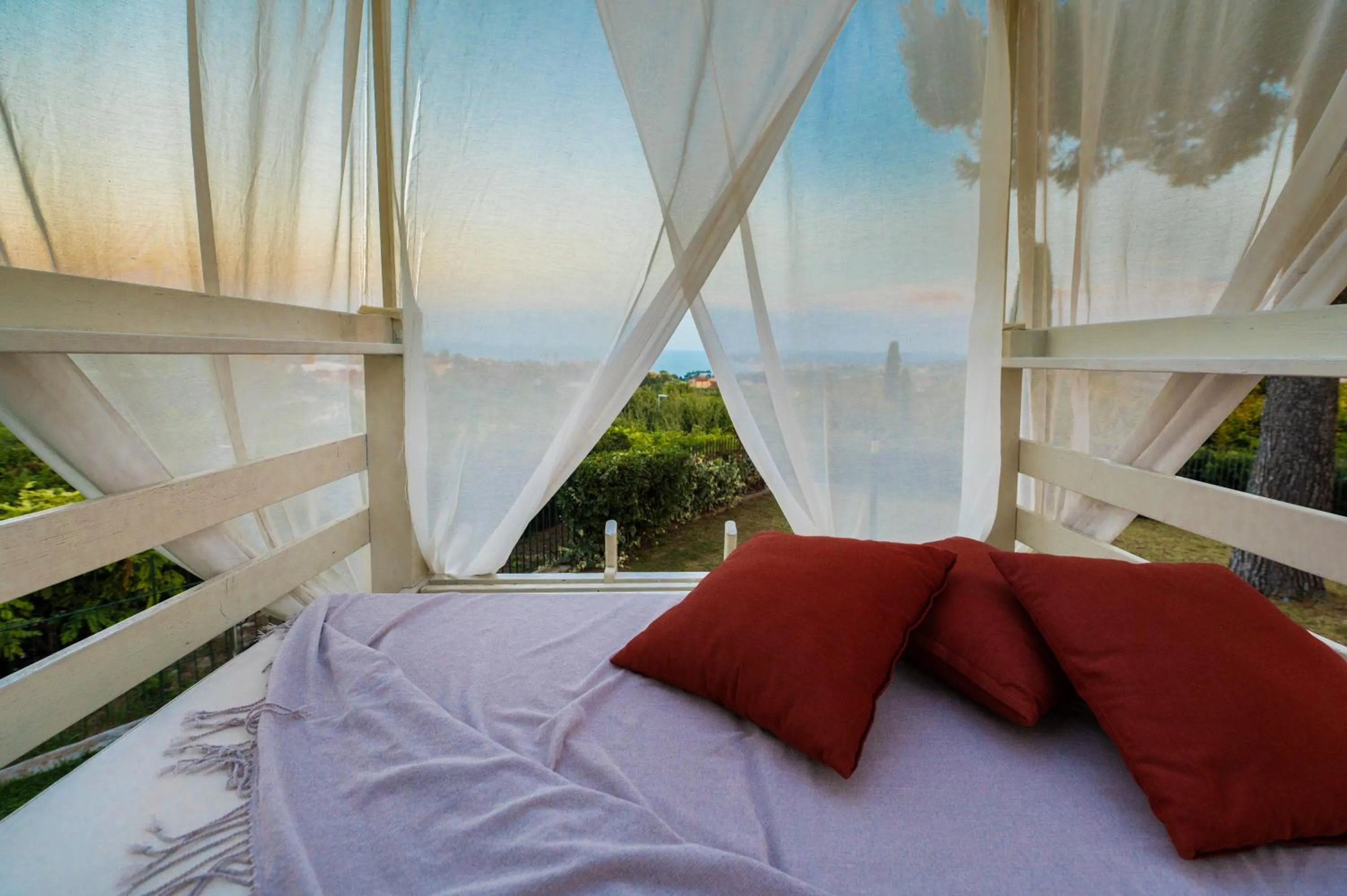 Bed in Tra gli Alberi e il Mare