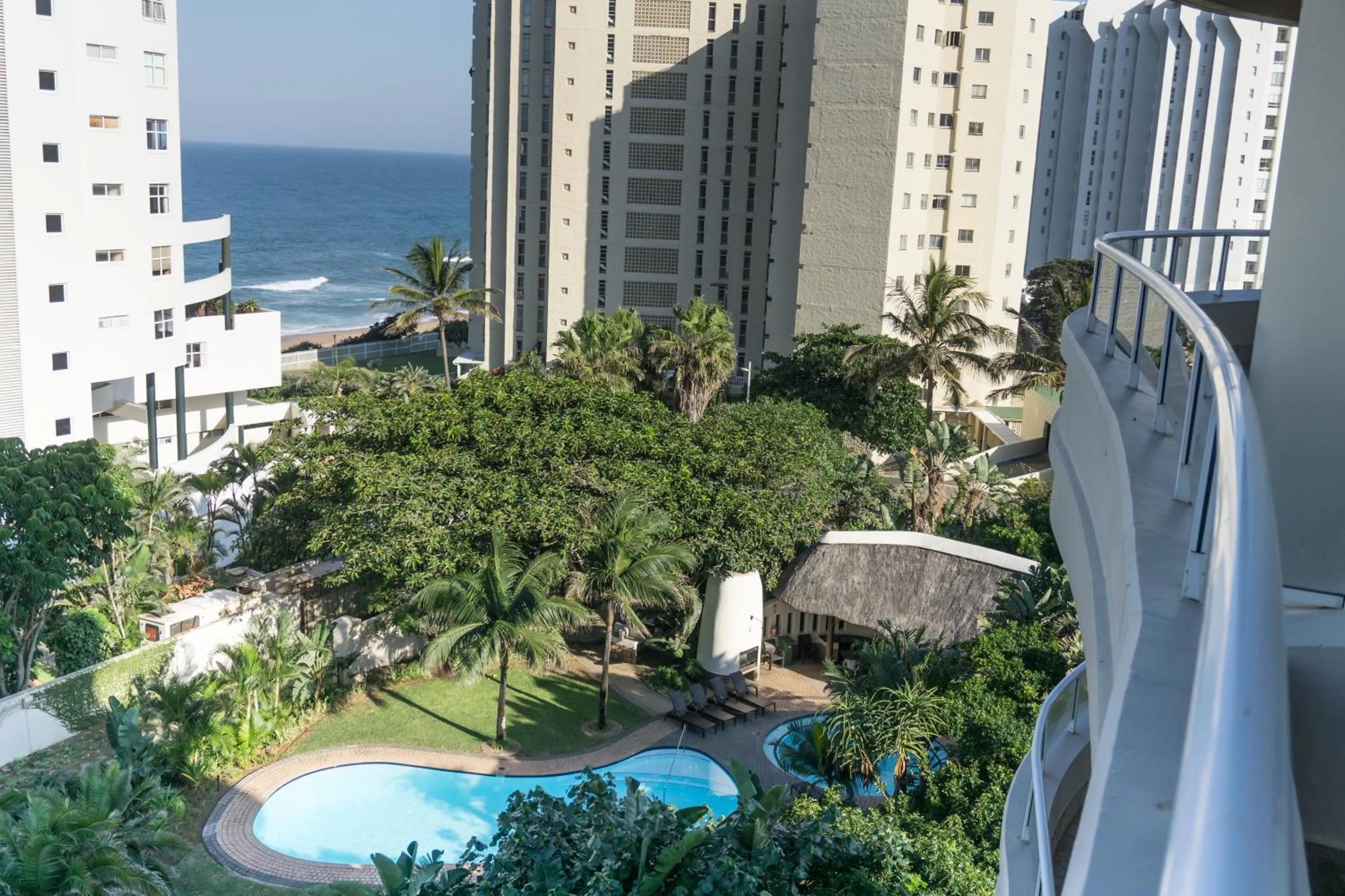 Pool view in 302 Oyster Schelles - by Stay in Umhlanga