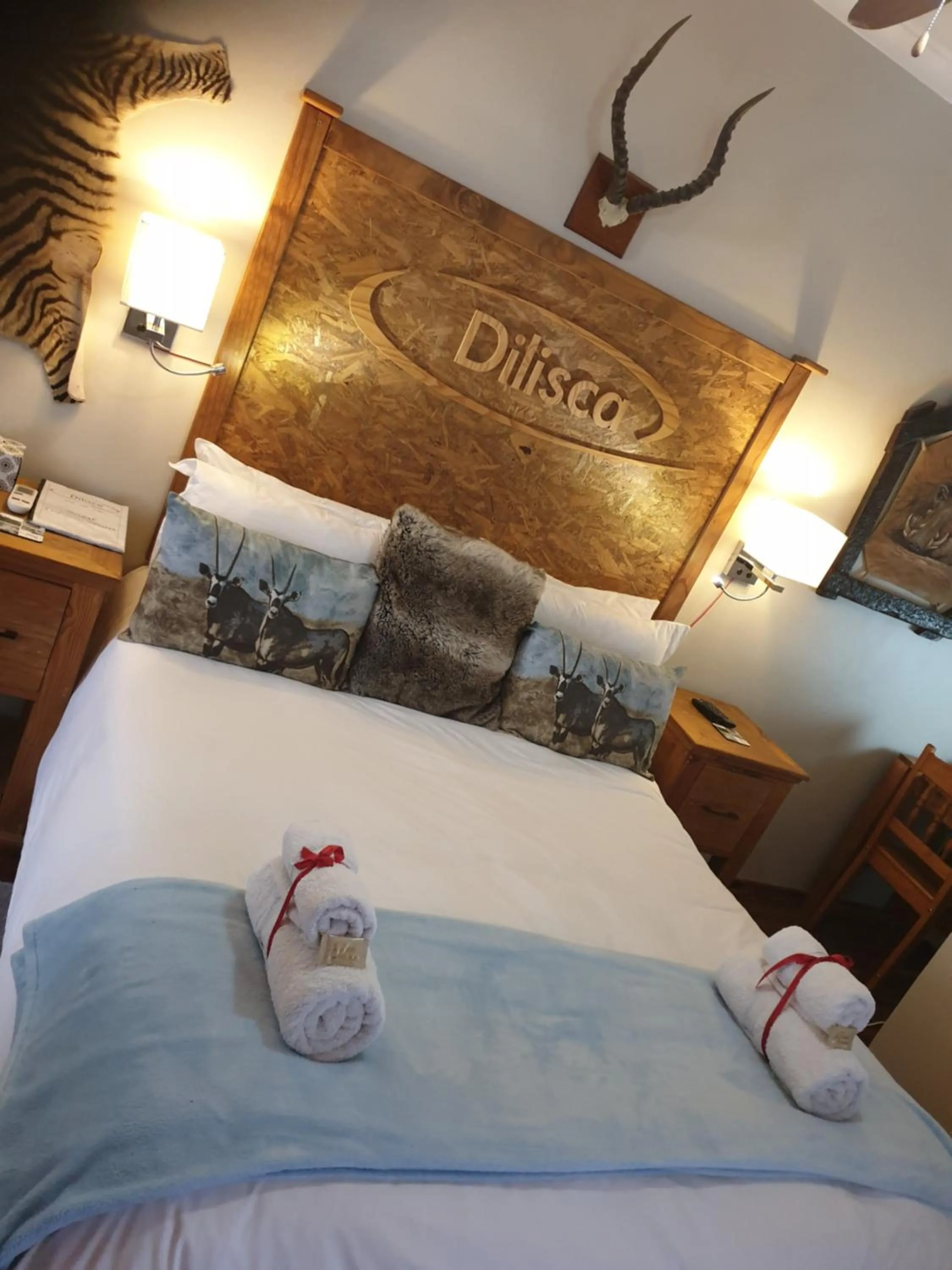 Bed in Dilisca Guesthouse