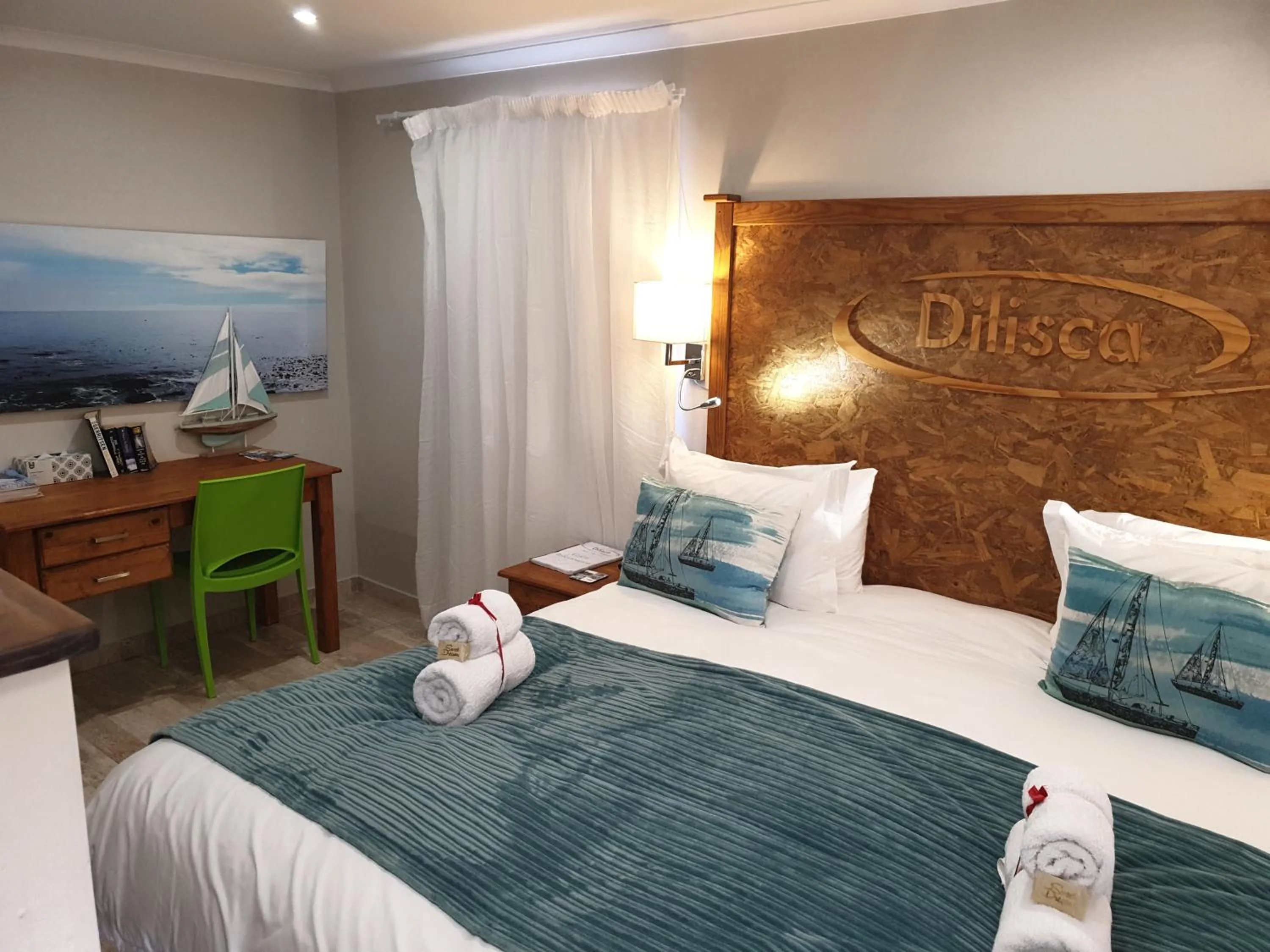 Bed in Dilisca Guesthouse