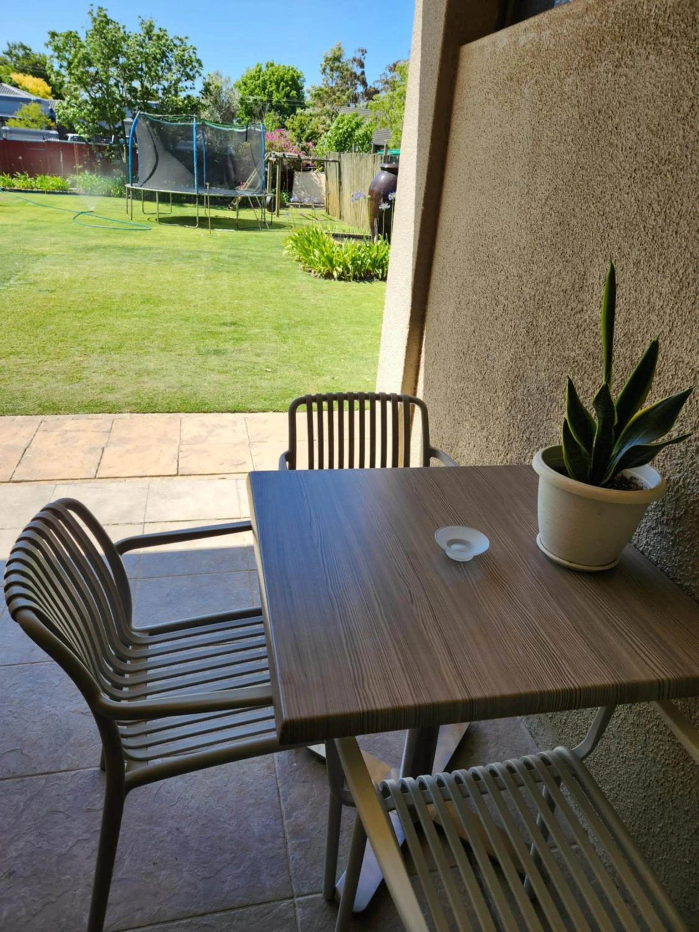 Patio in Dilisca Guesthouse