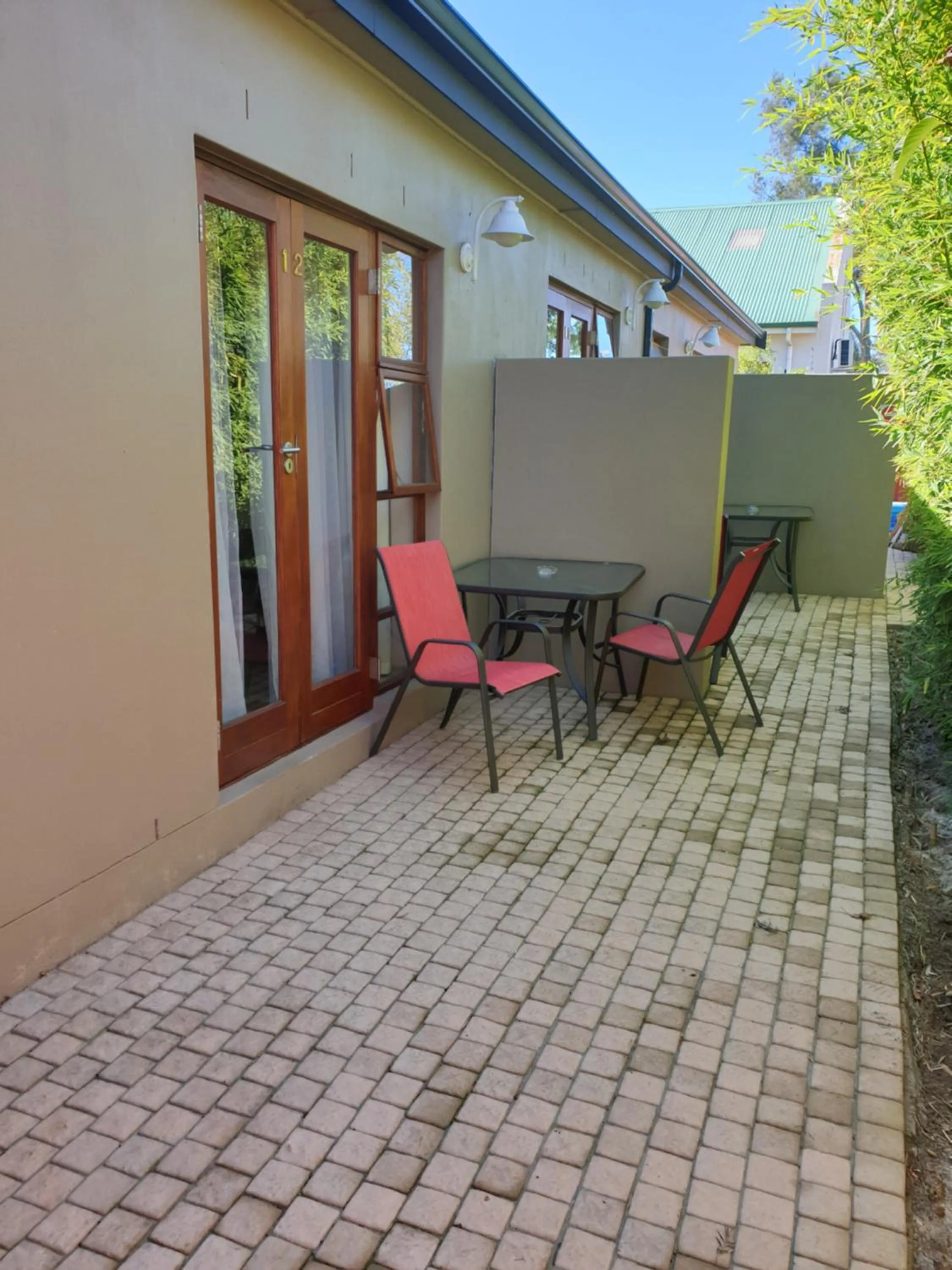 Patio in Dilisca Guesthouse