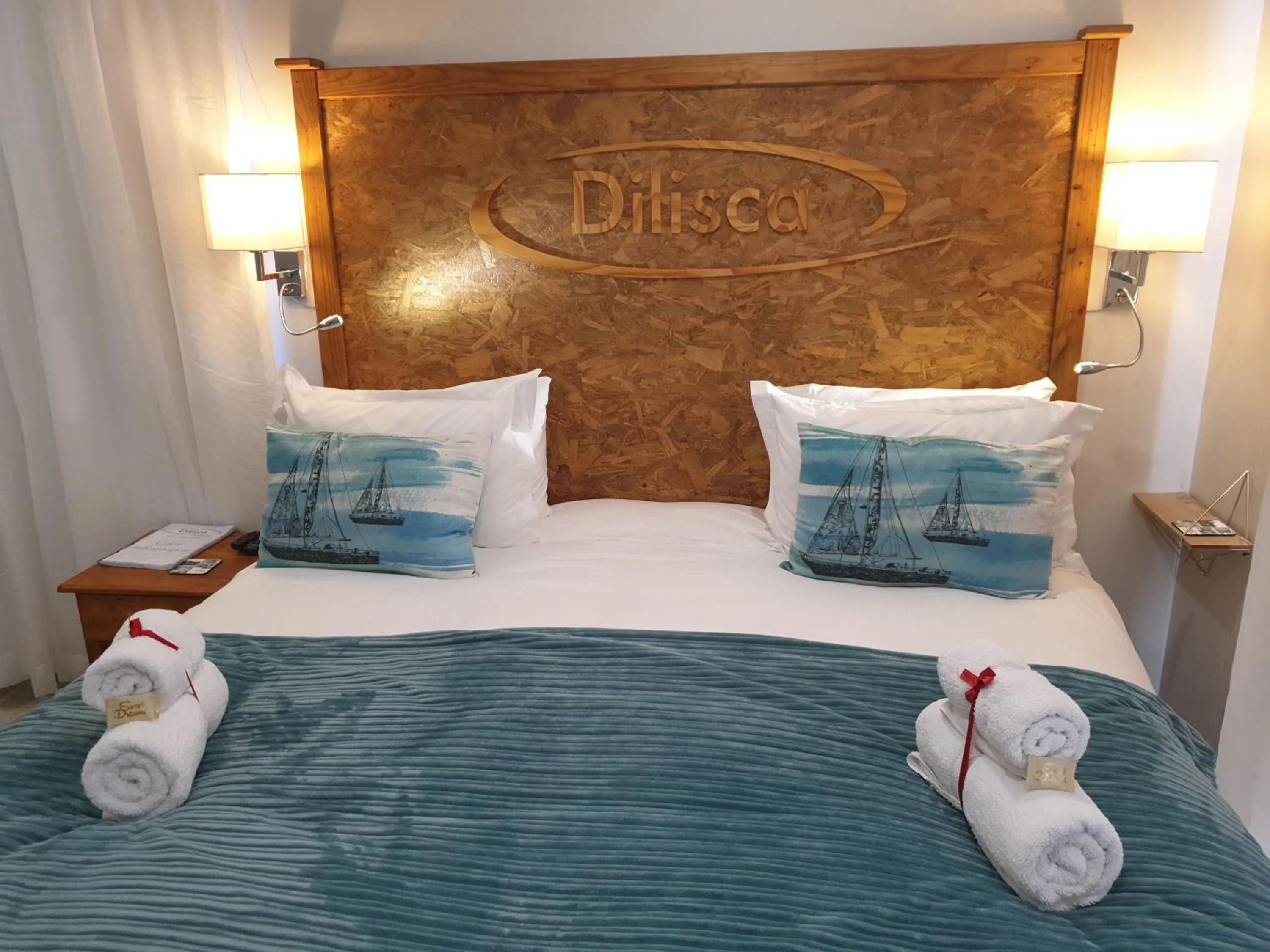 Bed in Dilisca Guesthouse