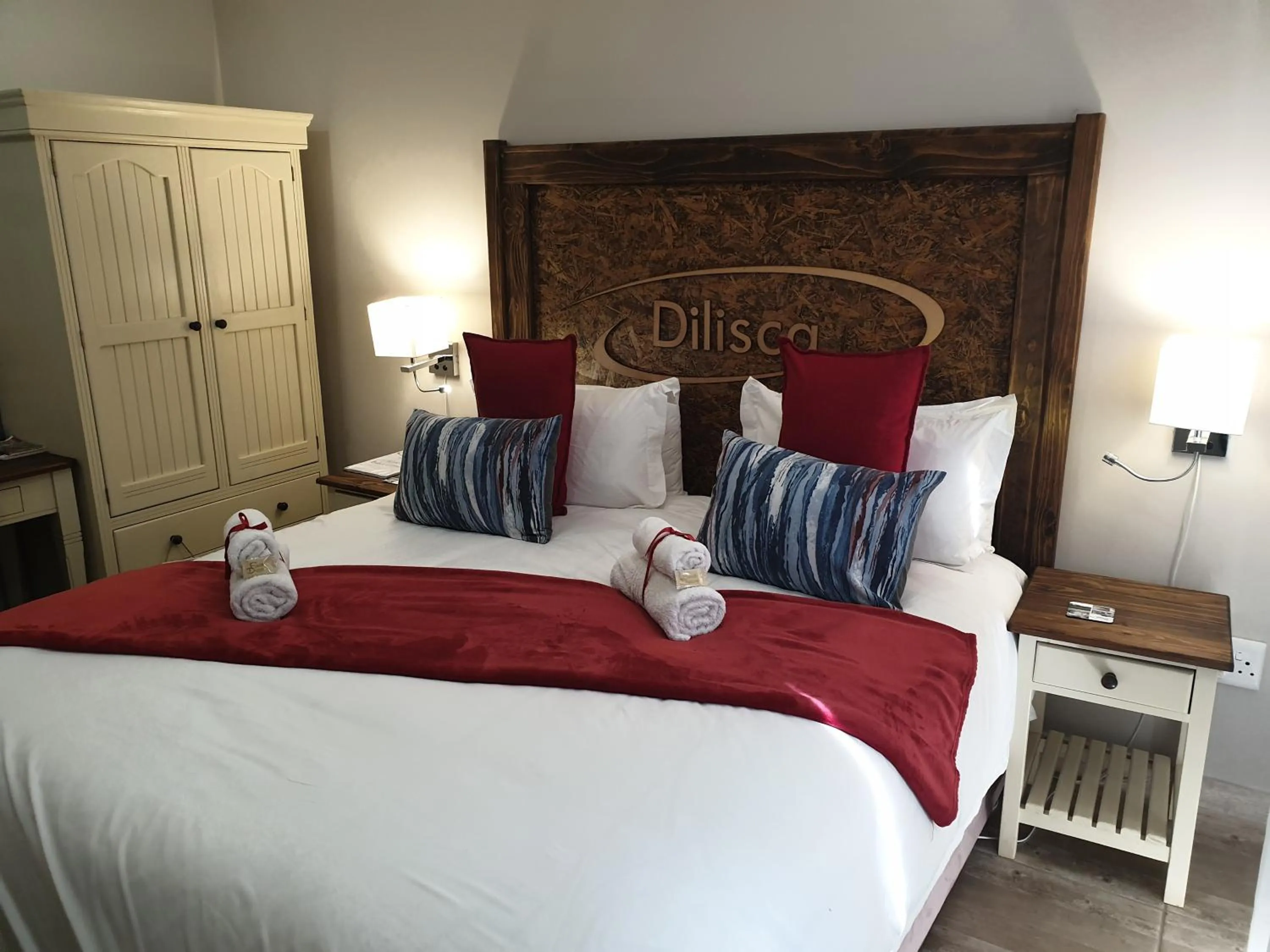 Bed in Dilisca Guesthouse