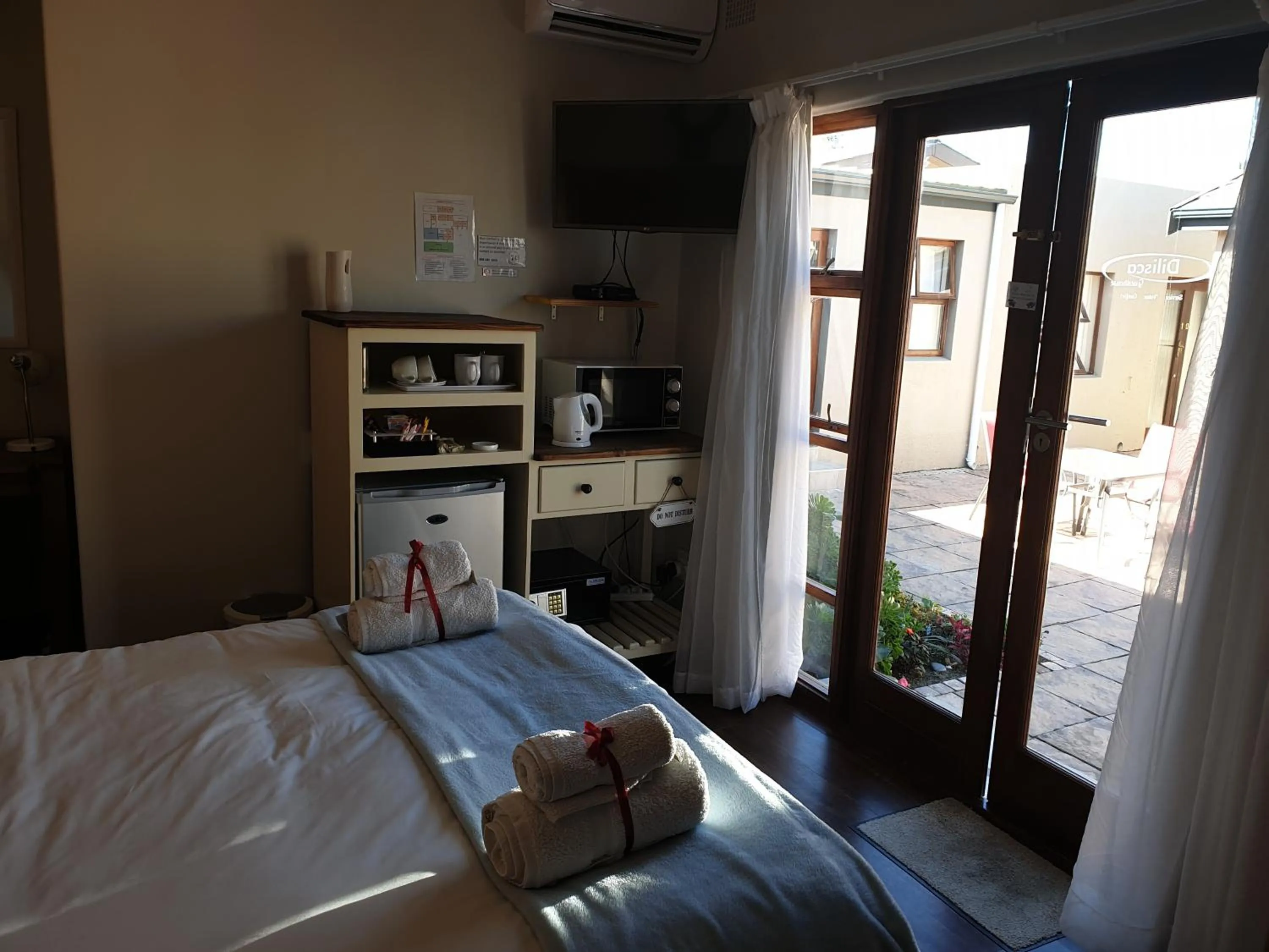 Bed in Dilisca Guesthouse