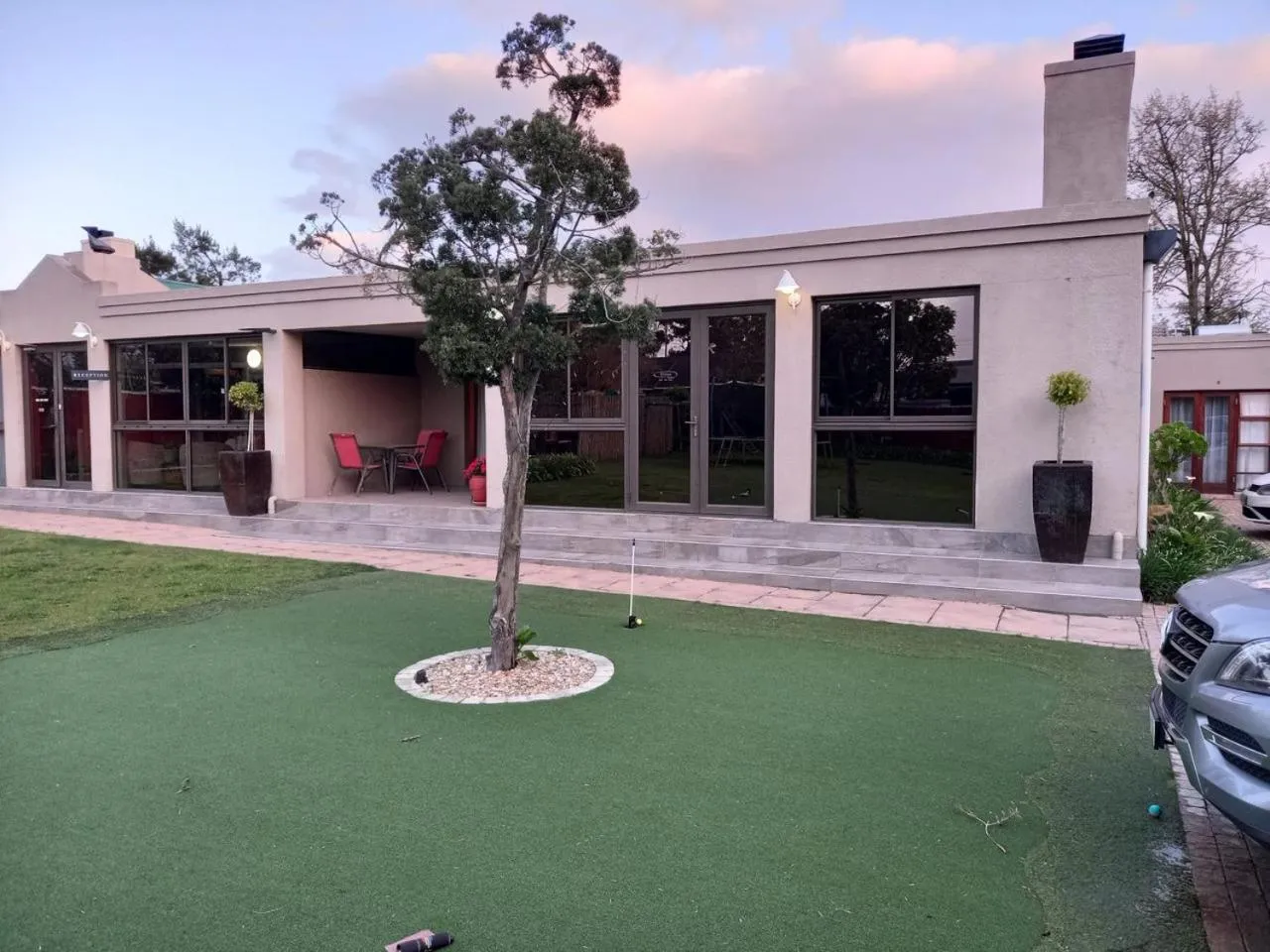 Garden in Dilisca Guesthouse