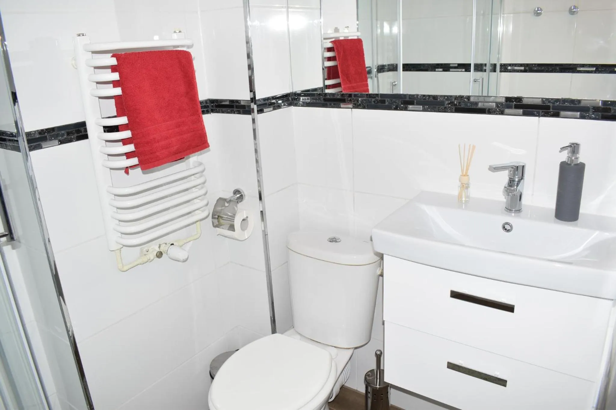 Bathroom in Hostel Przed Świtem