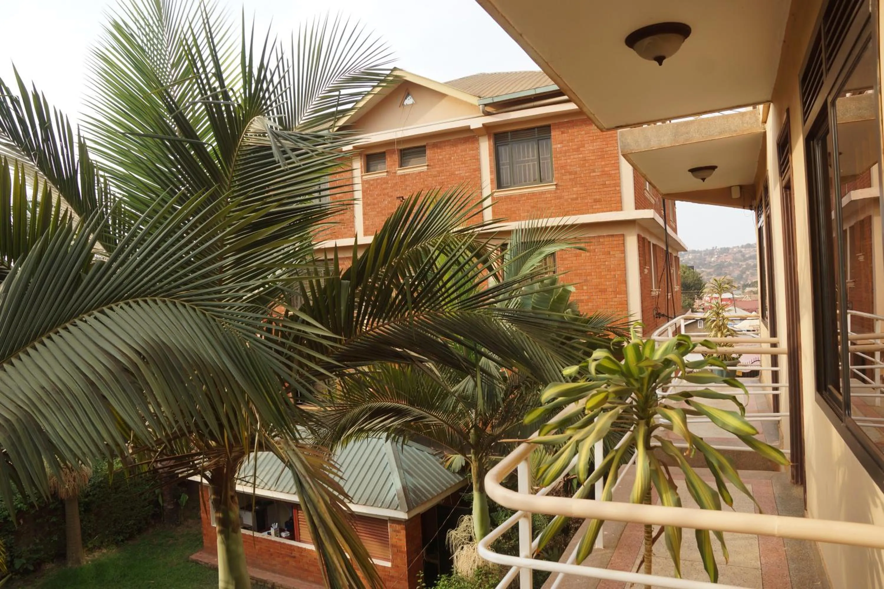 Balcony/Terrace in Florida Hotel Zaana Kampala