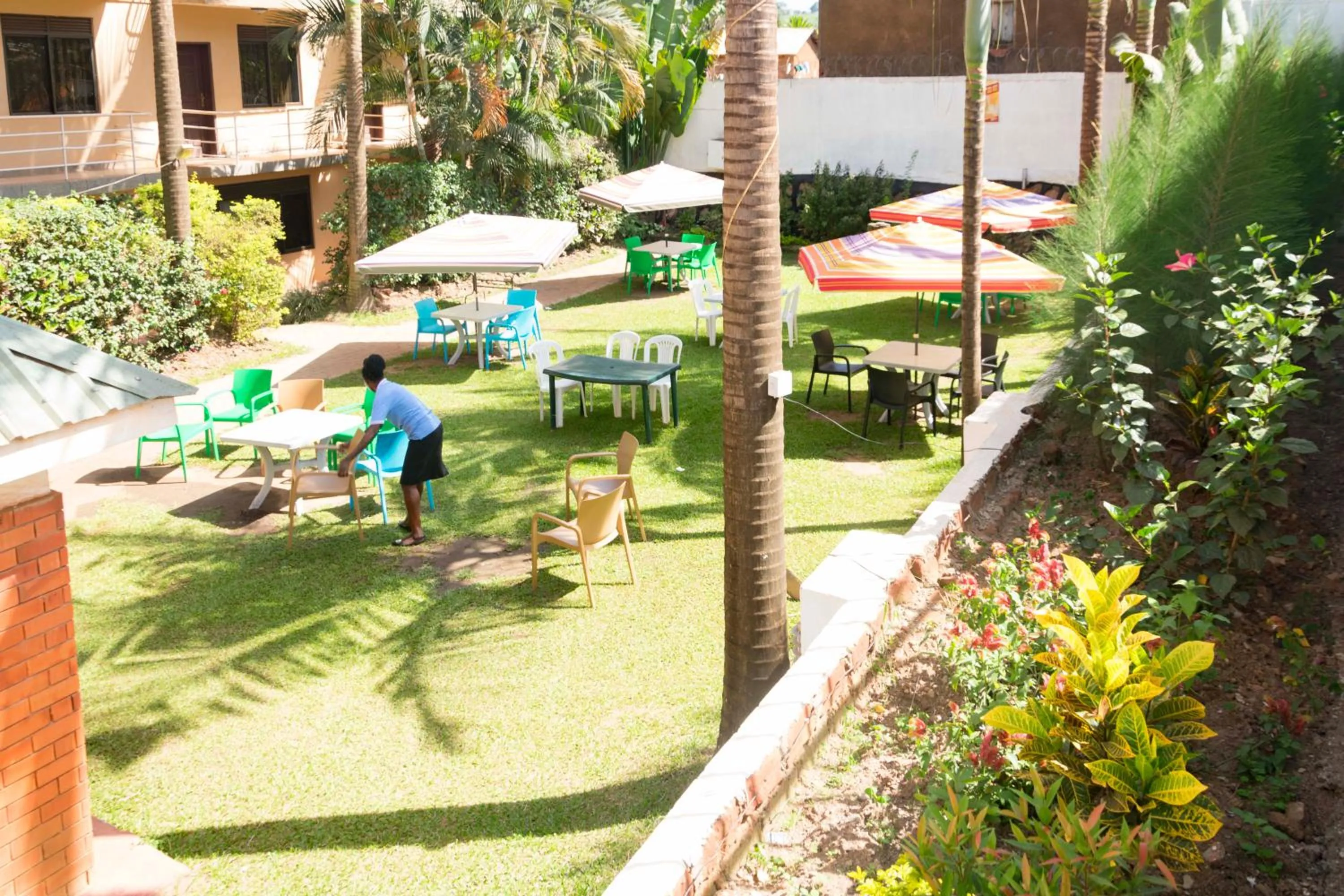 Garden in Florida Hotel Zaana Kampala