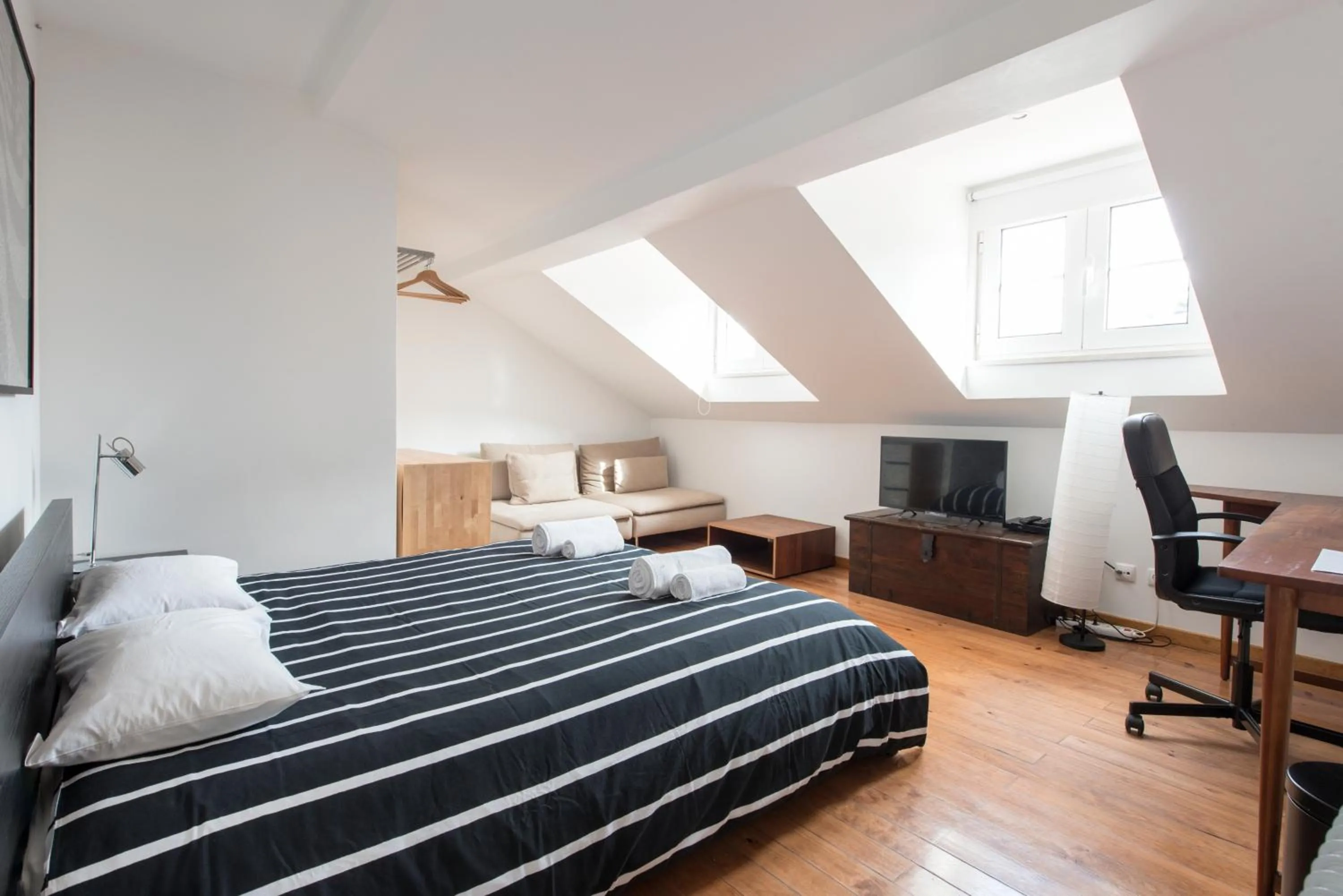 Decorative detail, Bed in Cozy apartment in Bairro Alto