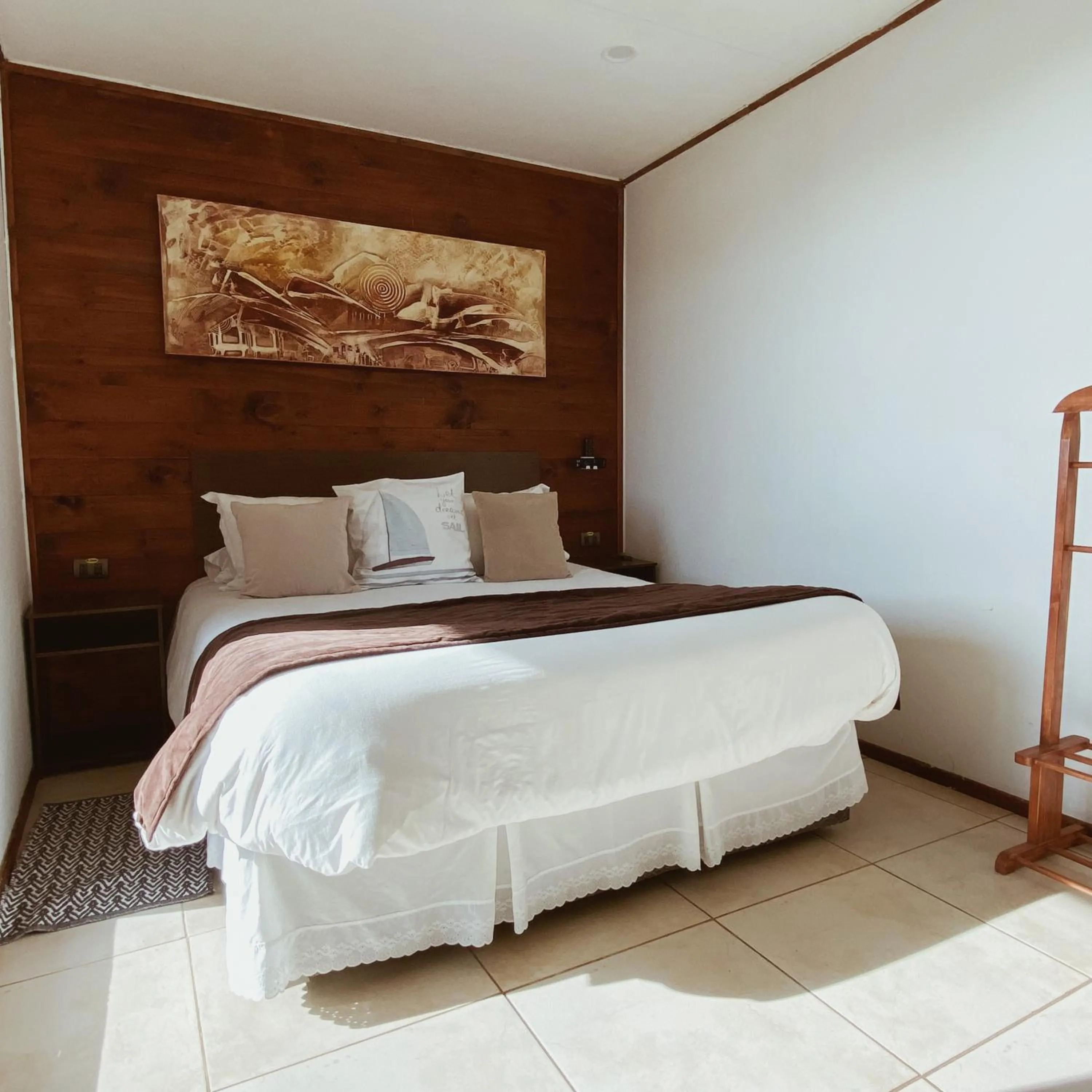 Bed in Pichilemu Apart Hotel