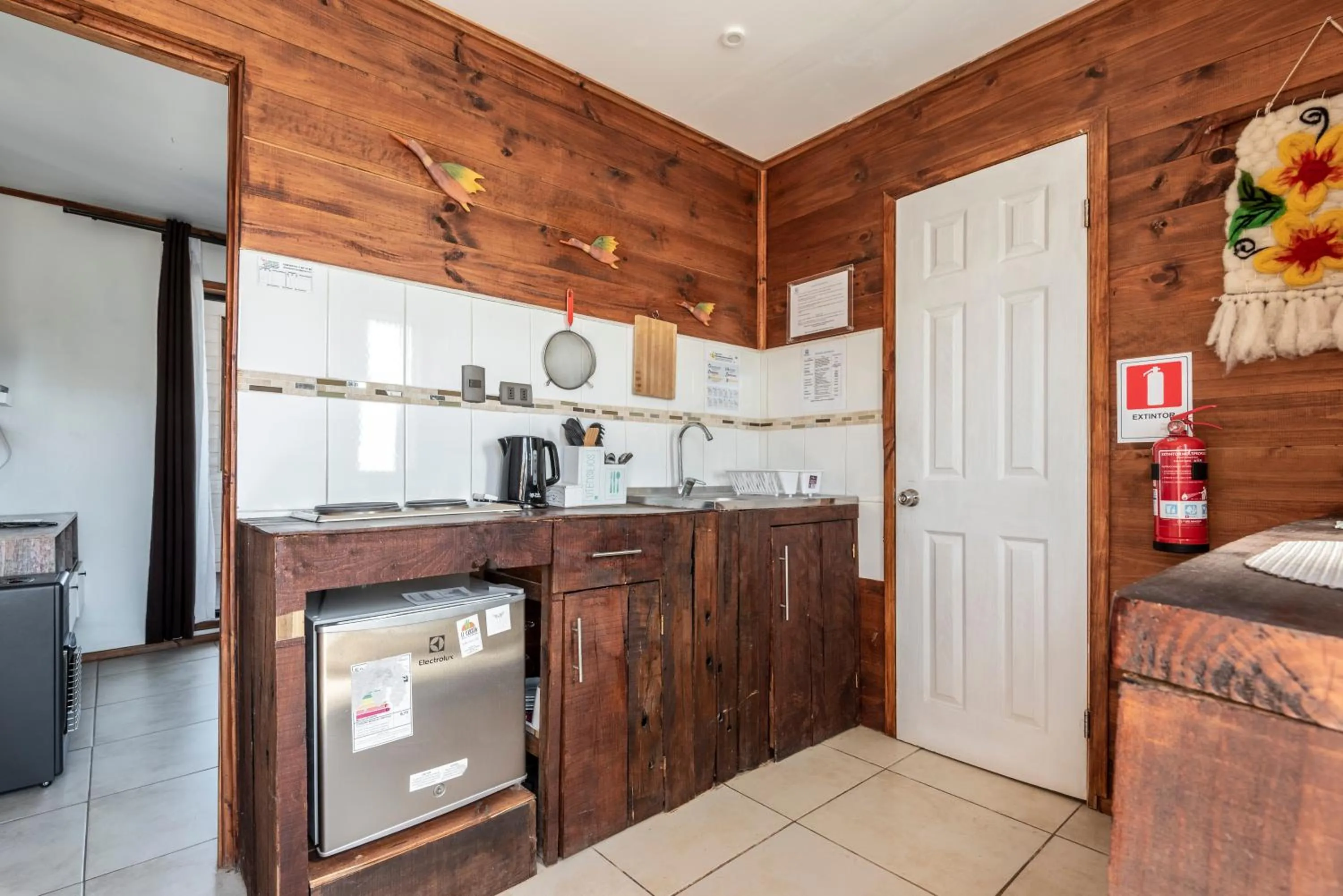 Kitchen or kitchenette in Pichilemu Apart Hotel