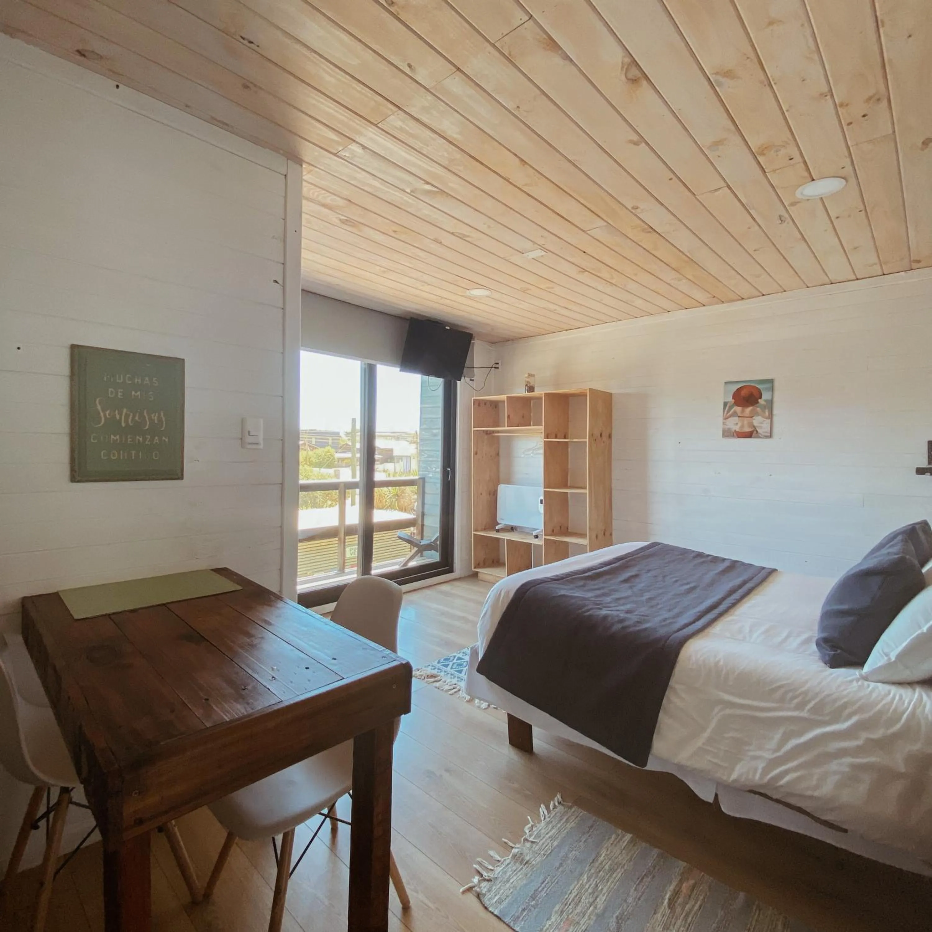 Bed in Pichilemu Apart Hotel