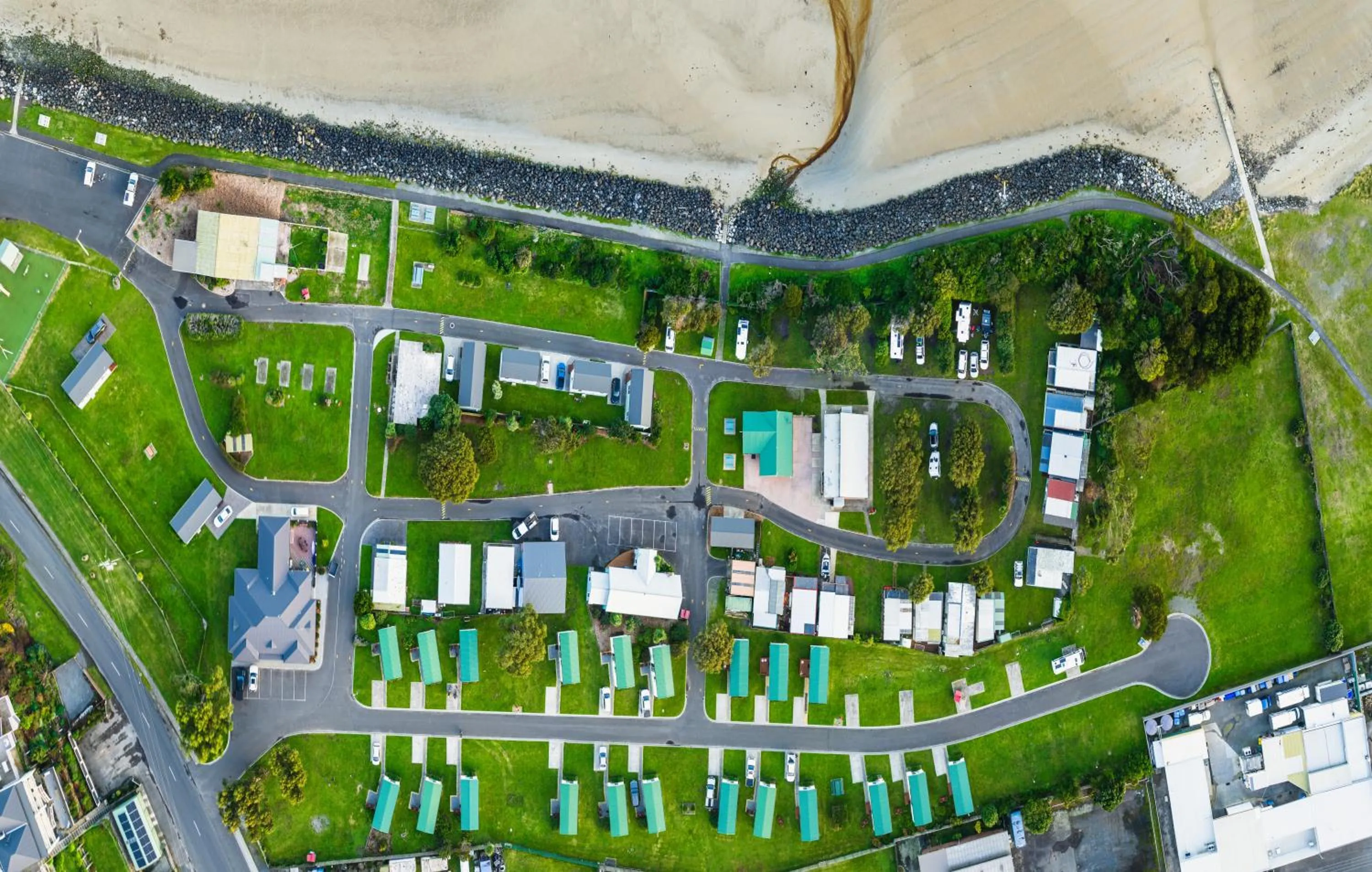 Property building in BIG4 Tassie Getaway Park Stanley