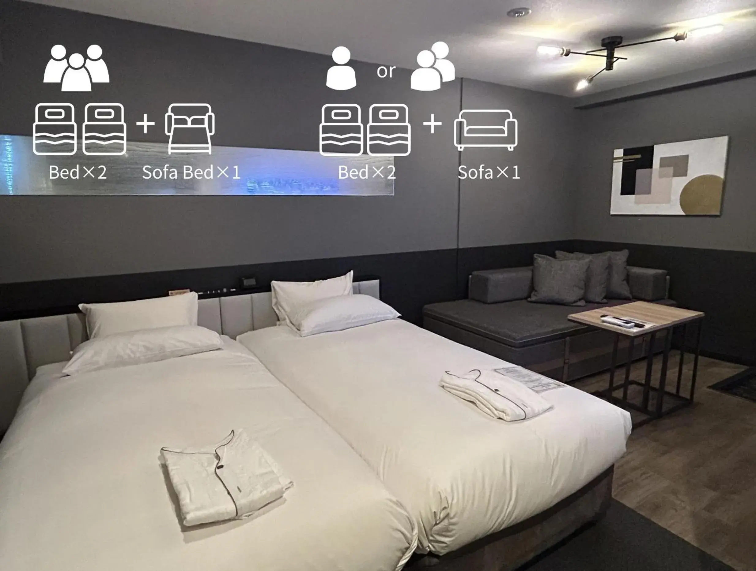 Hollywood Twin Room - single occupancy in Hotel Cordia Osaka Hollywood Twin Room - single occupancy in Hotel Cordia Osaka