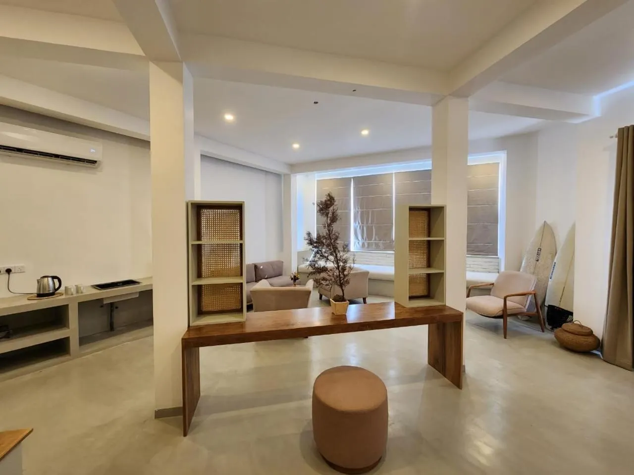 Seating area in Hotel Blue Note