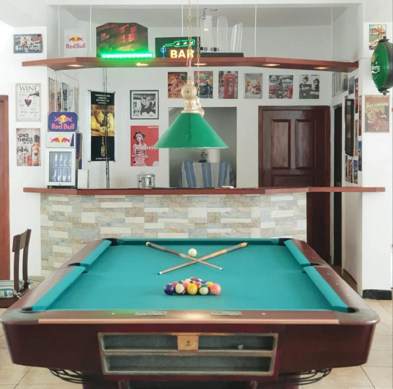 Game Room in Hotel Blue Note