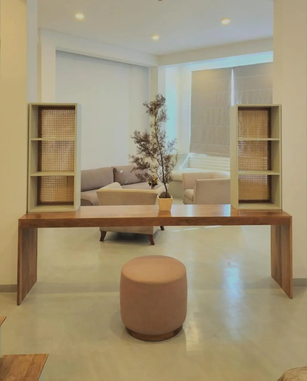 Seating area in Hotel Blue Note