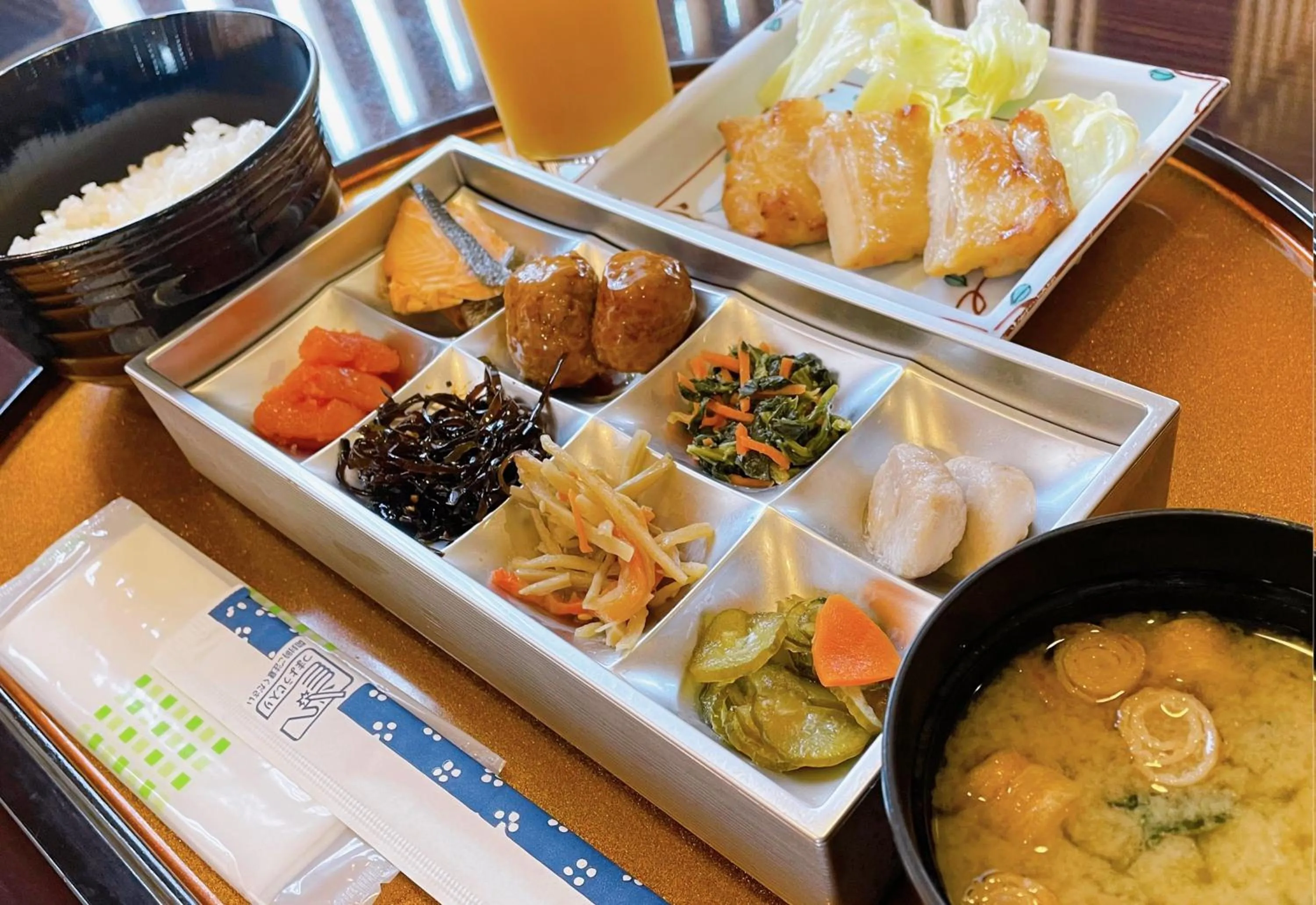 Breakfast in Kokusai Hotel Yamaguchi