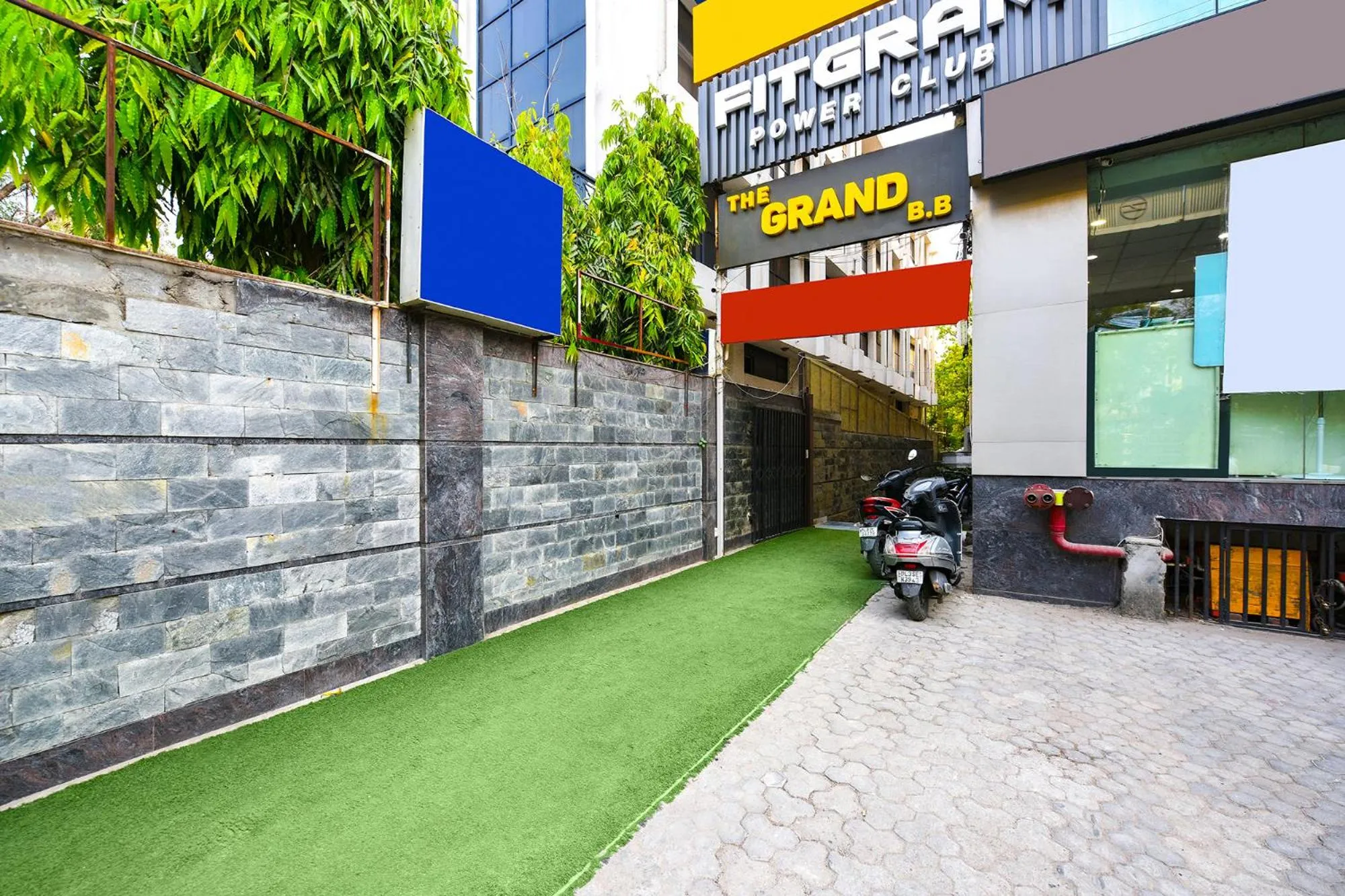 Property building in FabHotel Grand Boutique