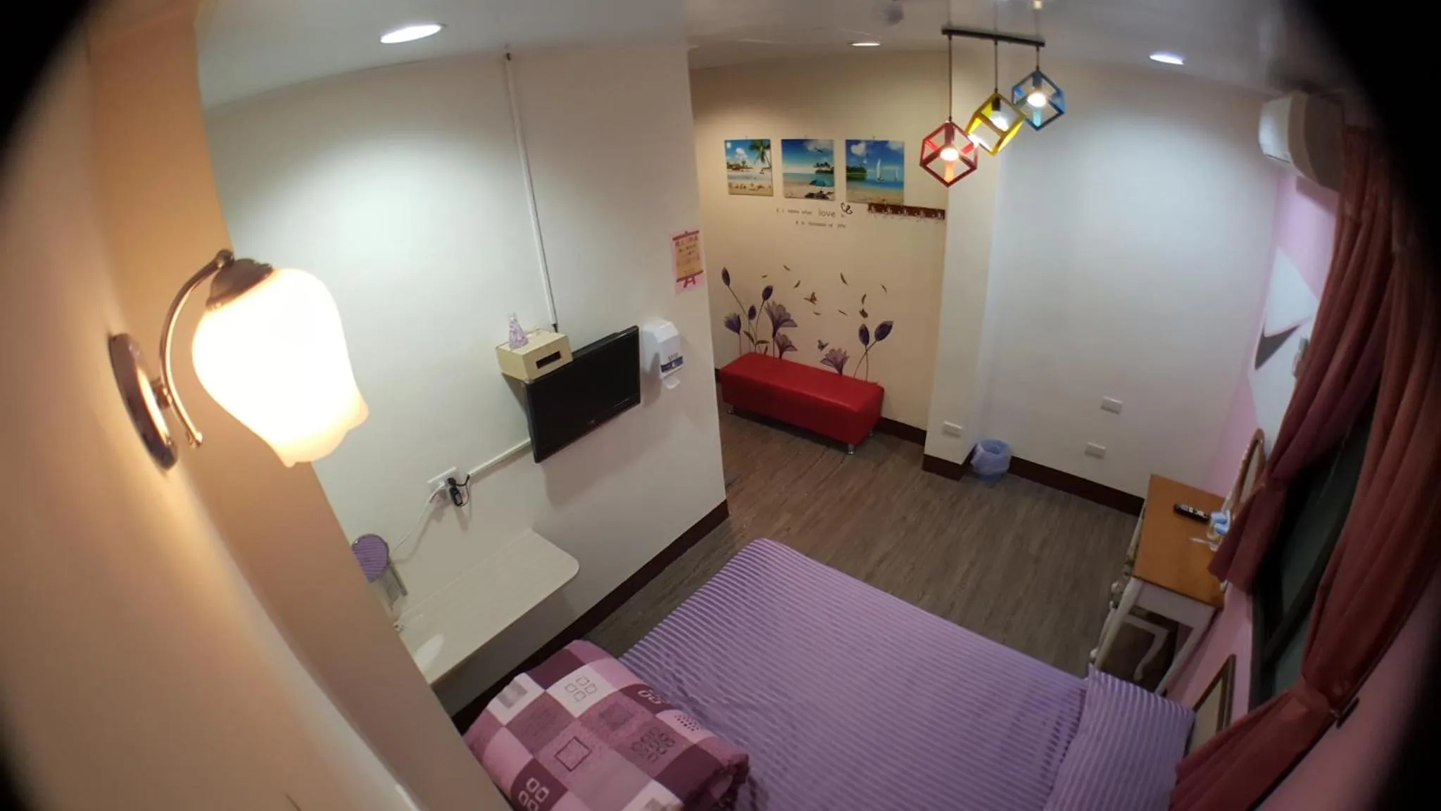 Bed in 龍園旅館Long Yuan Hotel