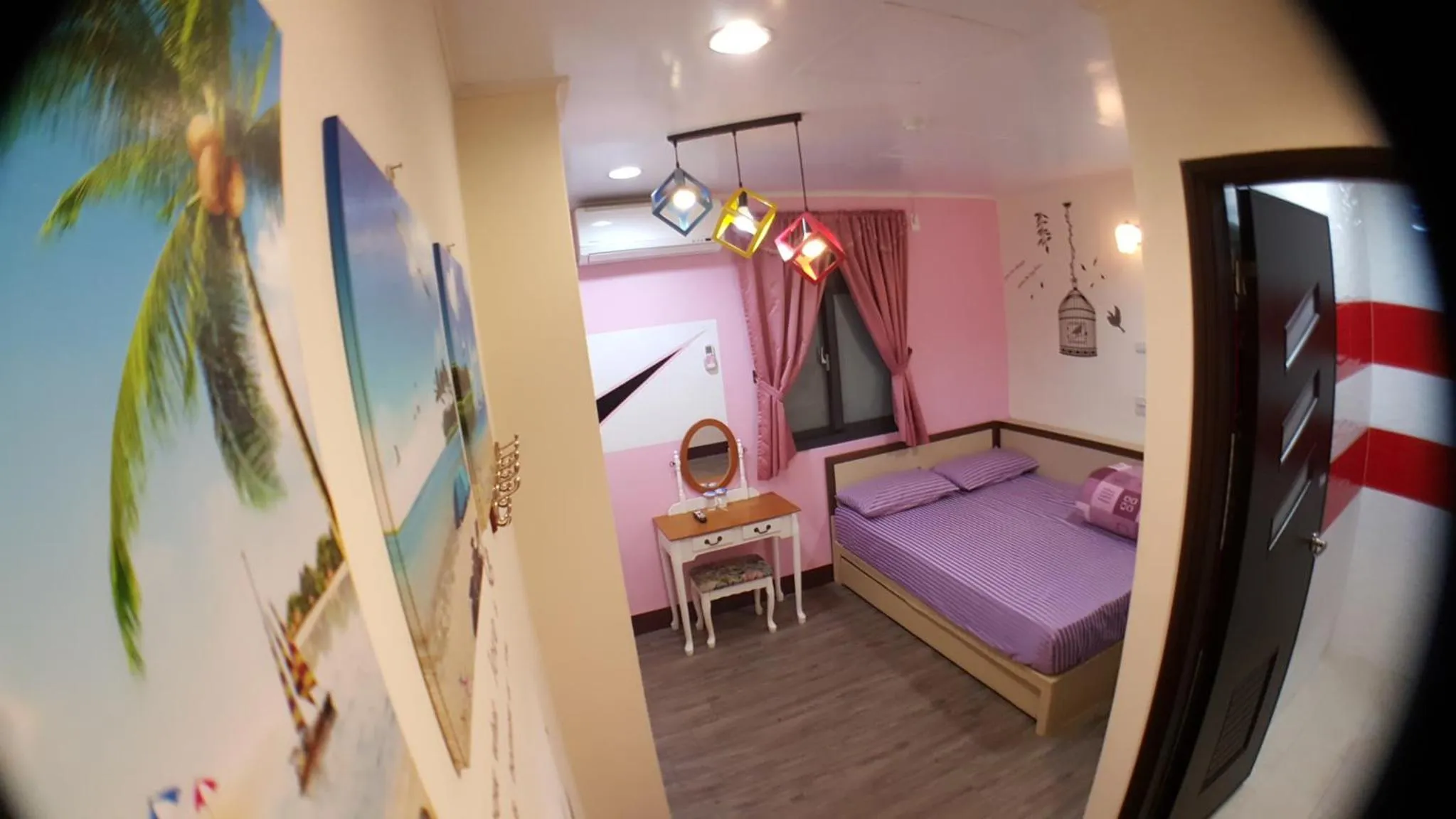 Bed in 龍園旅館Long Yuan Hotel