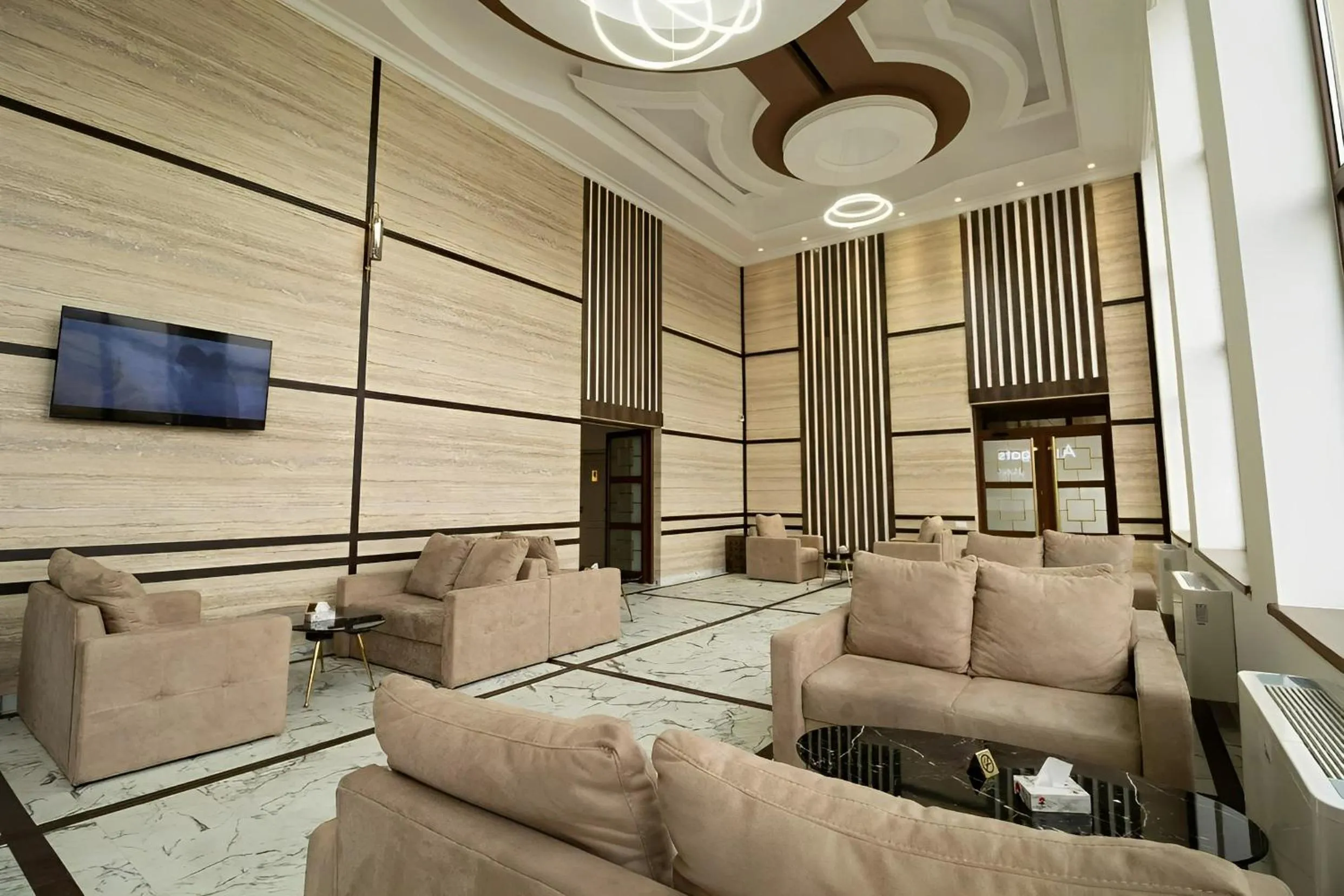 Lobby or reception in Aragats Hotel
