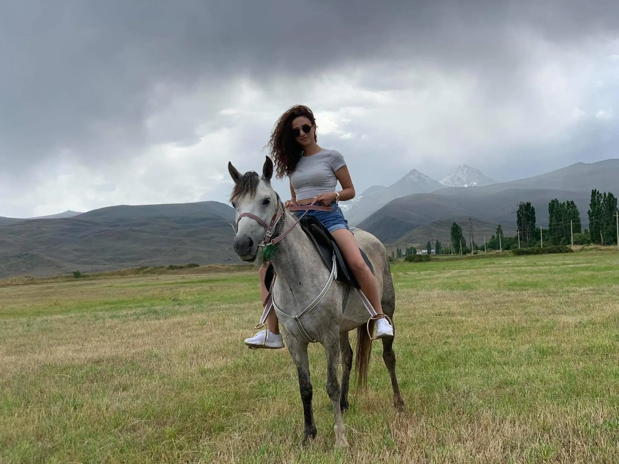 People in Aragats Hotel