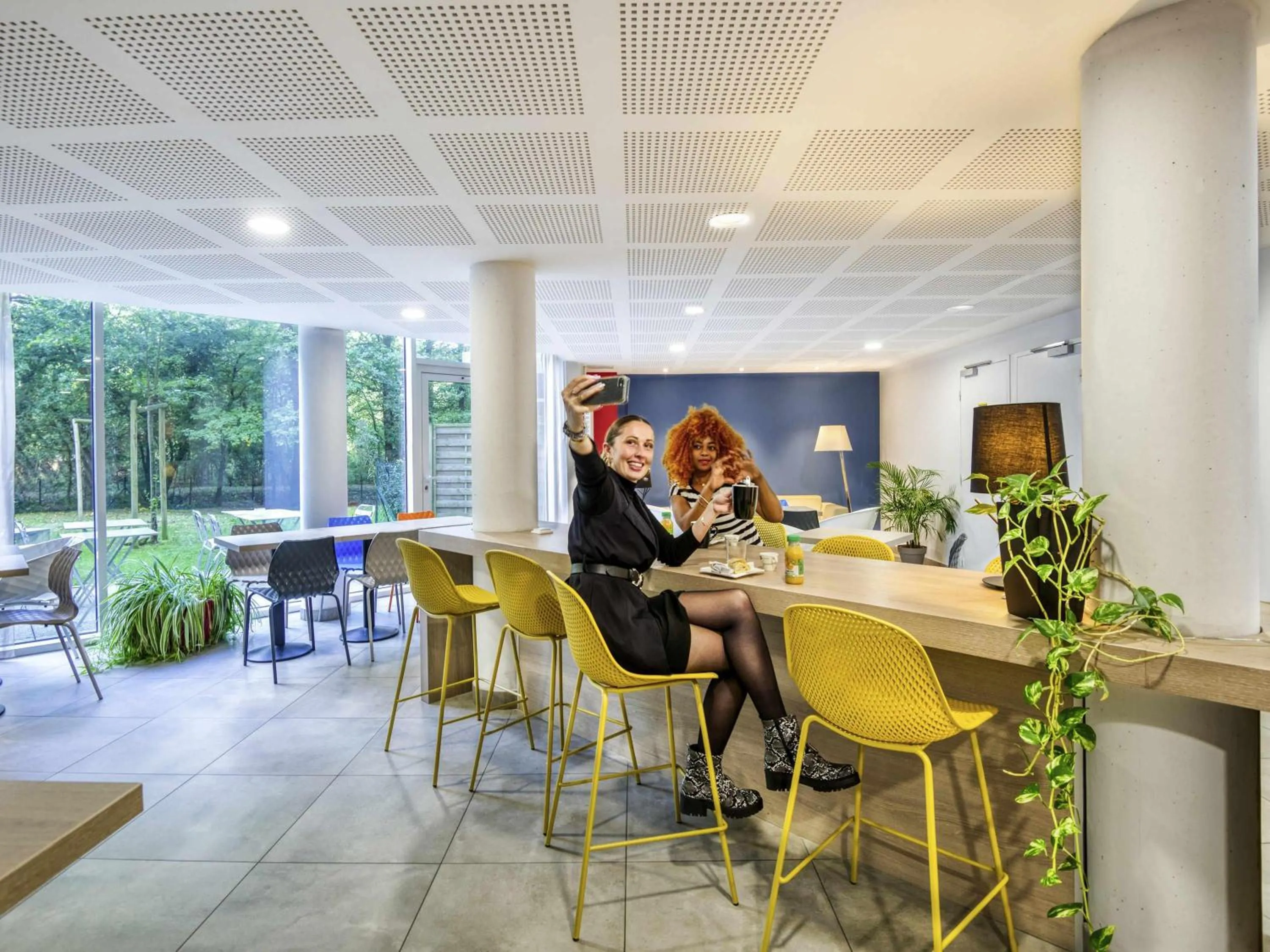 Breakfast in Aparthotel Adagio Access Saint Nazaire