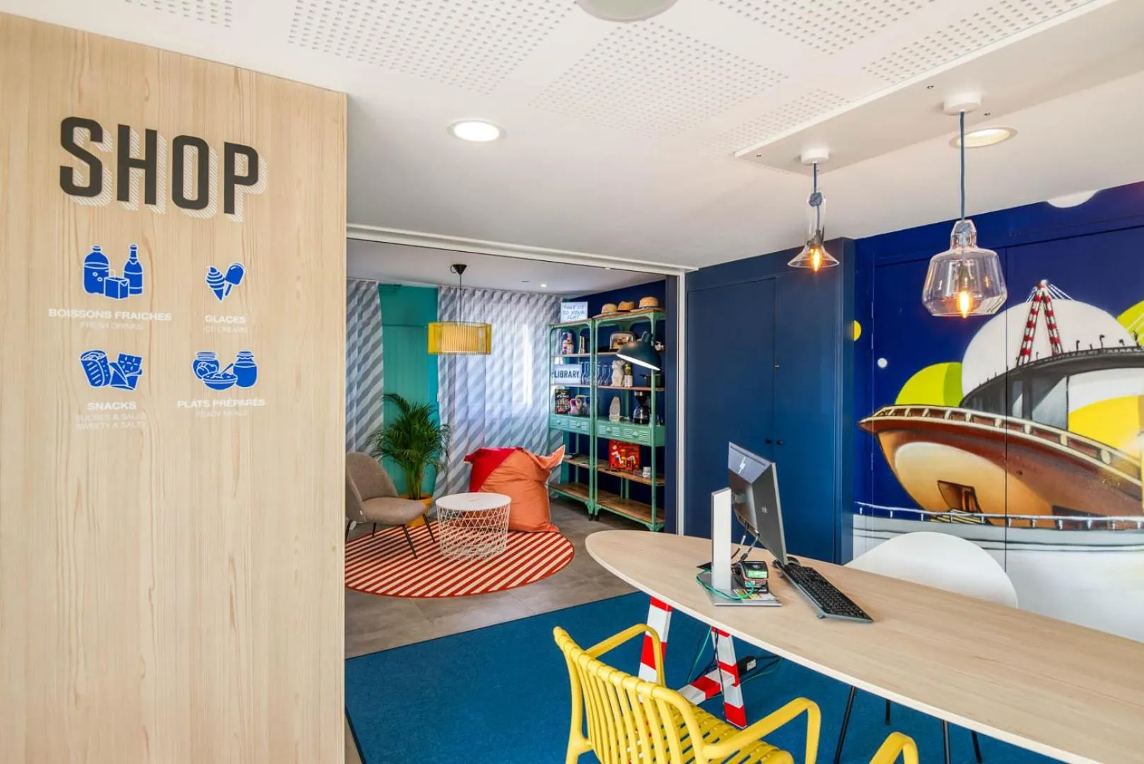 Lobby or reception in Aparthotel Adagio Access Saint Nazaire