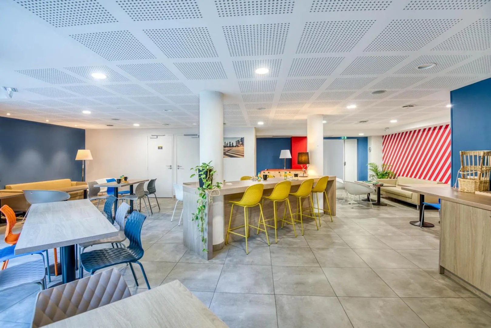 Lounge or bar in Aparthotel Adagio Access Saint Nazaire