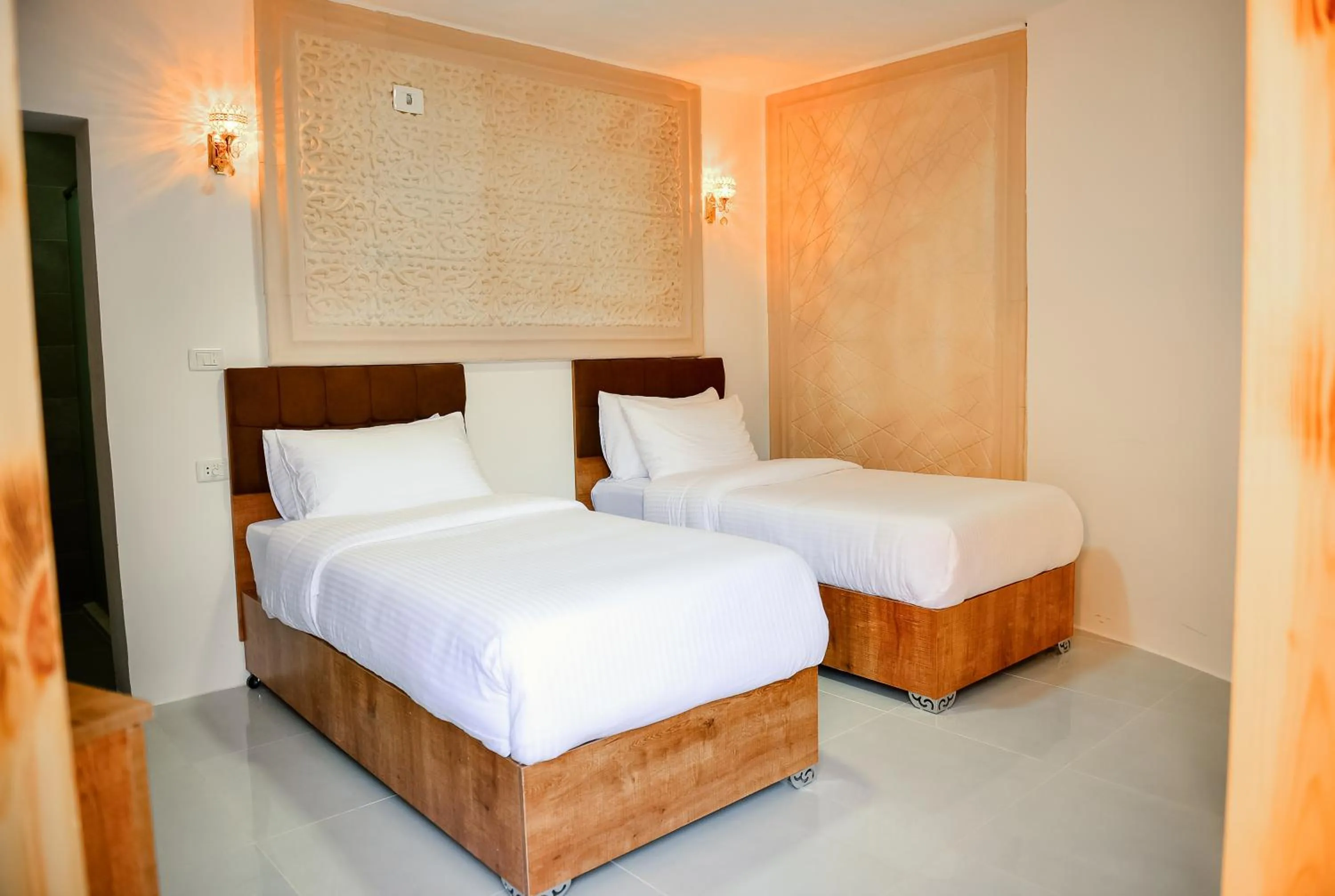 Luxury Twin Tent in Little Petra Bedouin Camp